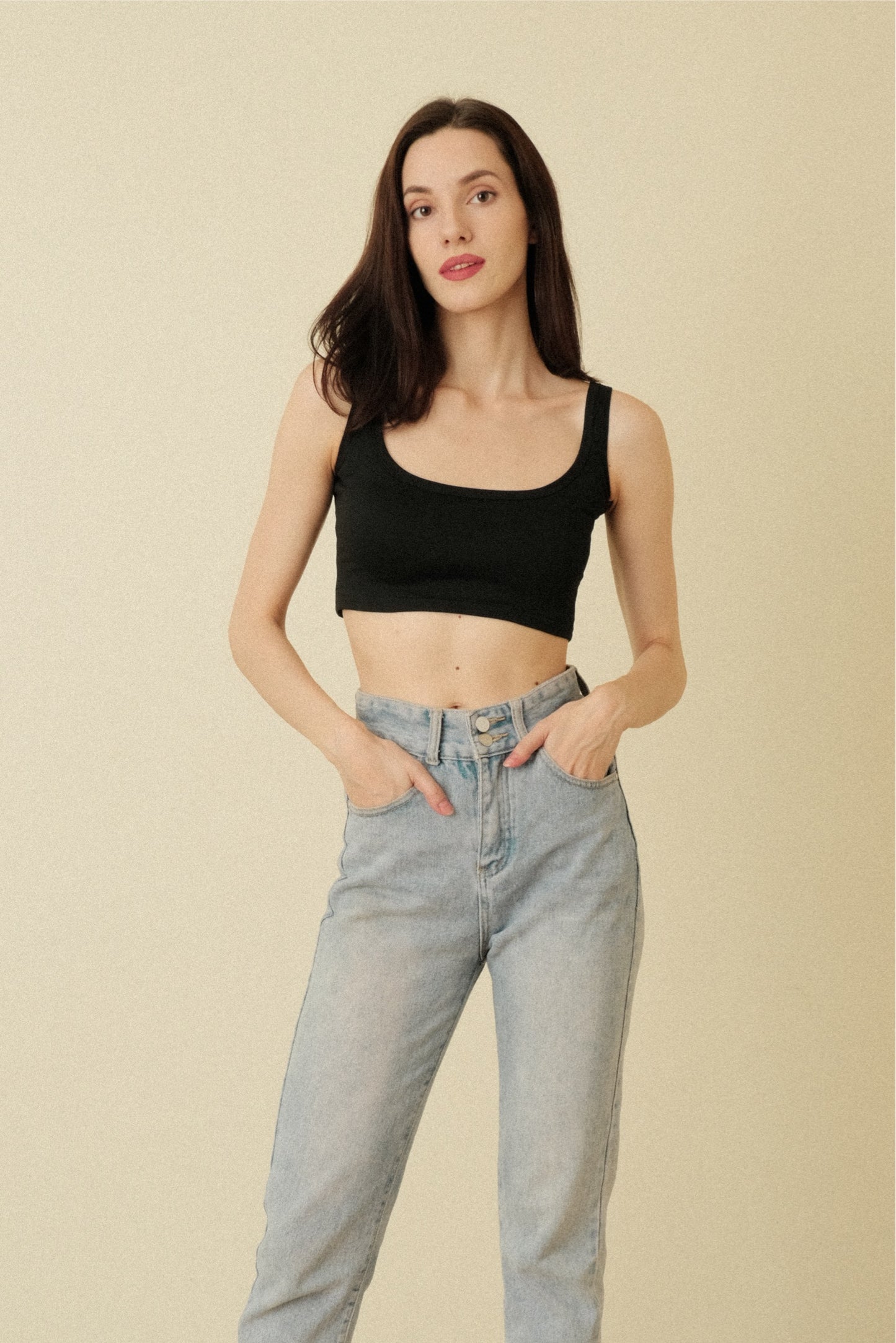 MERYLL TOP IN BLACK