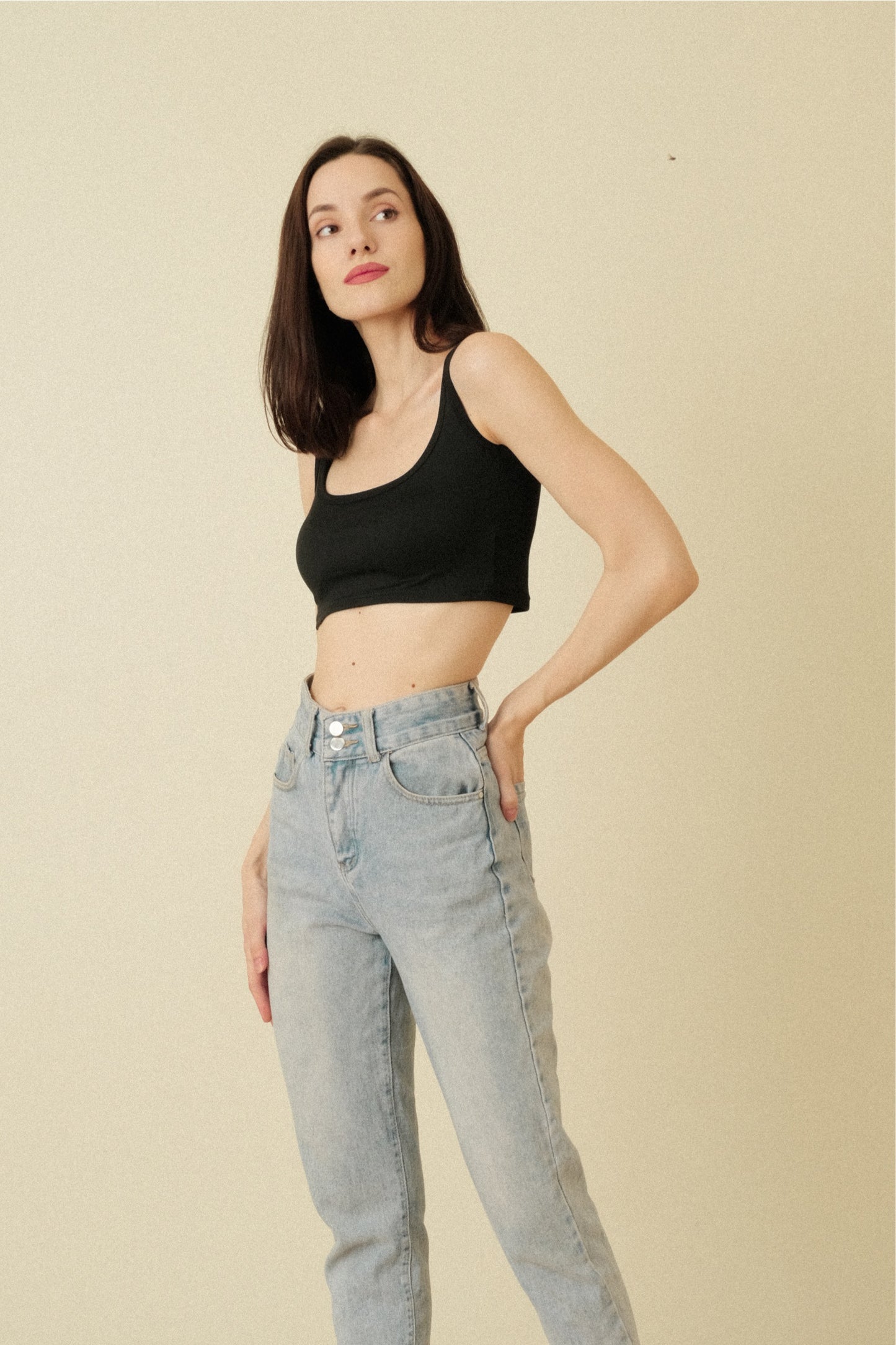 MERYLL TOP IN BLACK