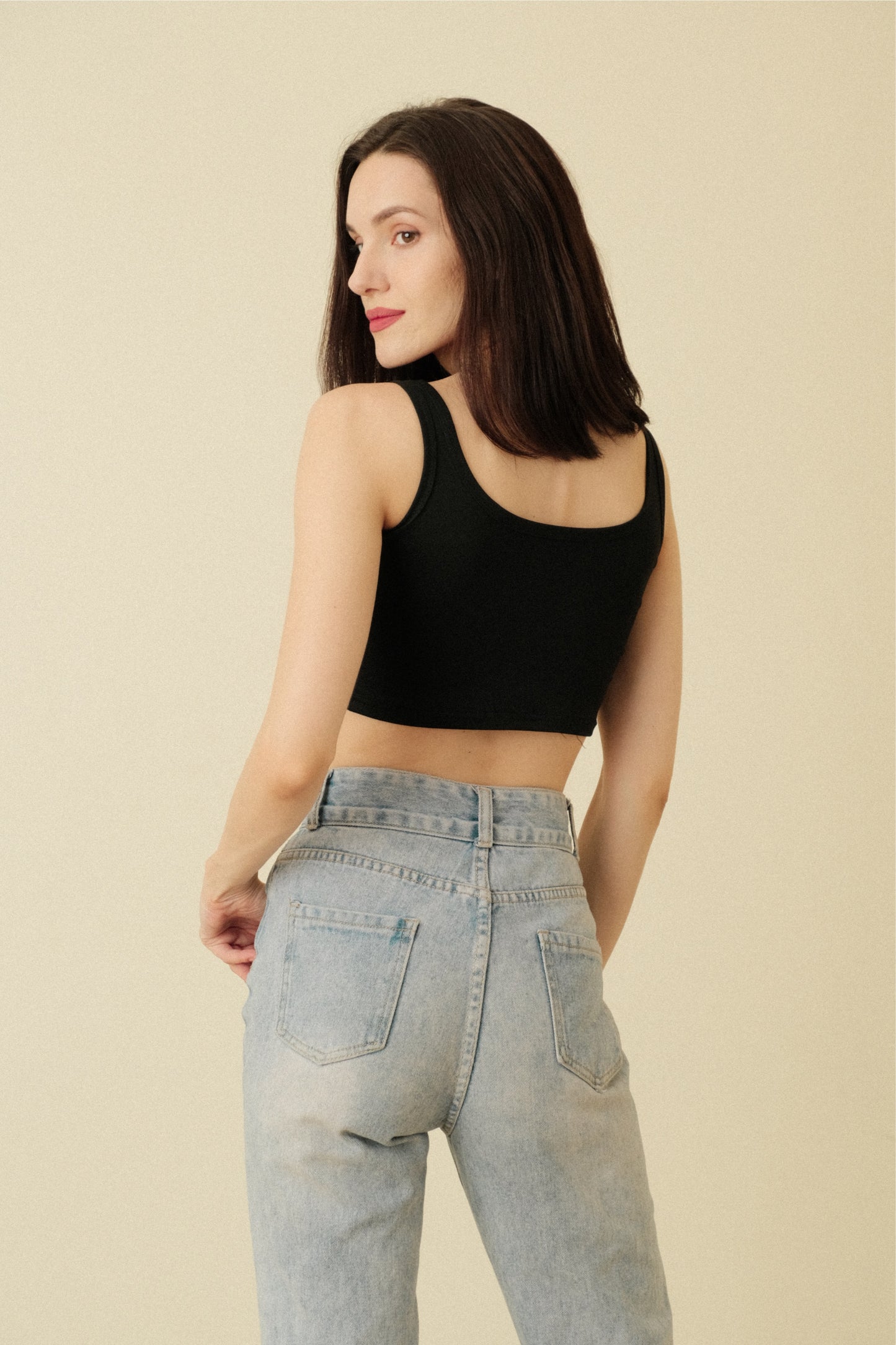 MERYLL TOP IN BLACK