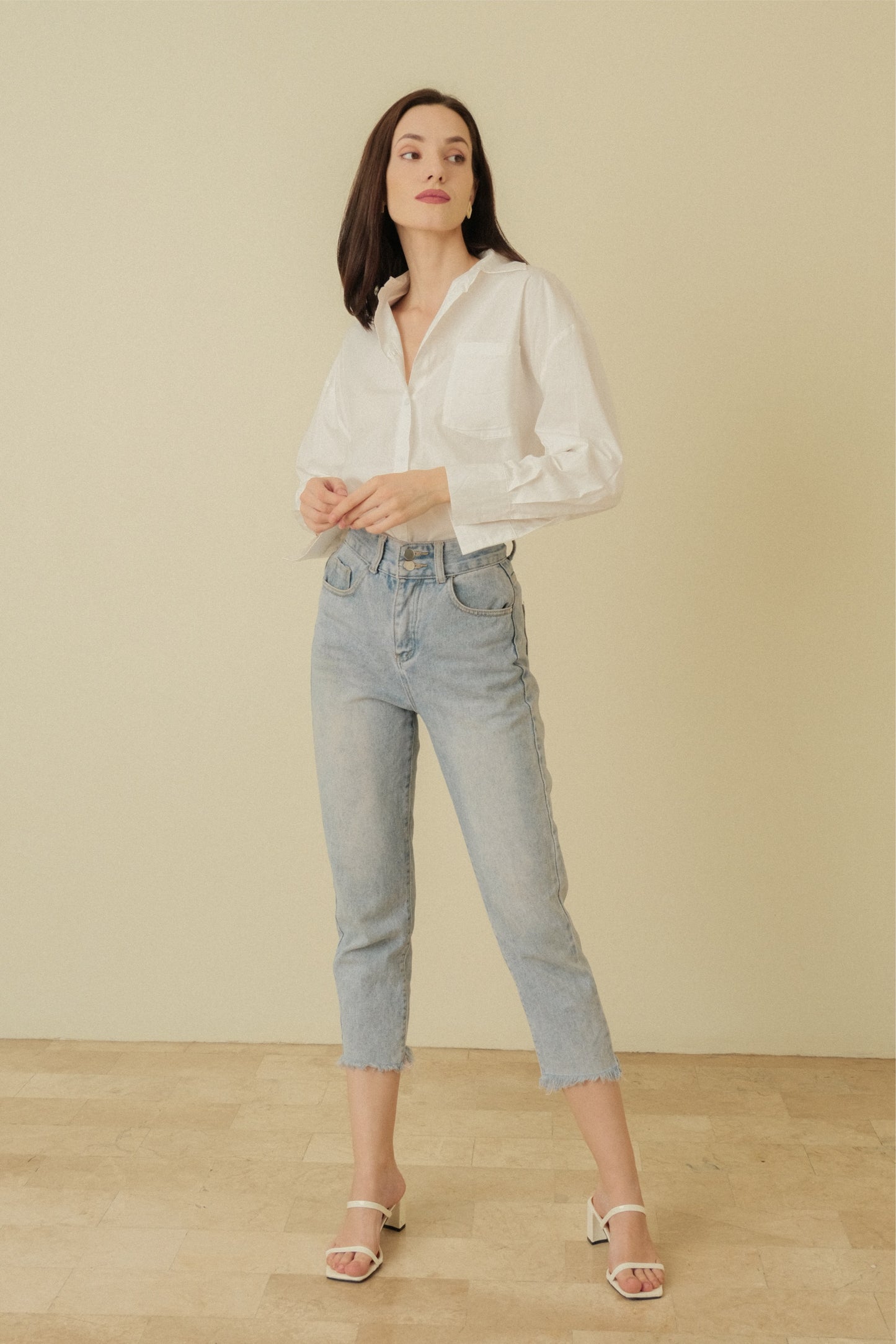 WILLOW TOP IN WHITE