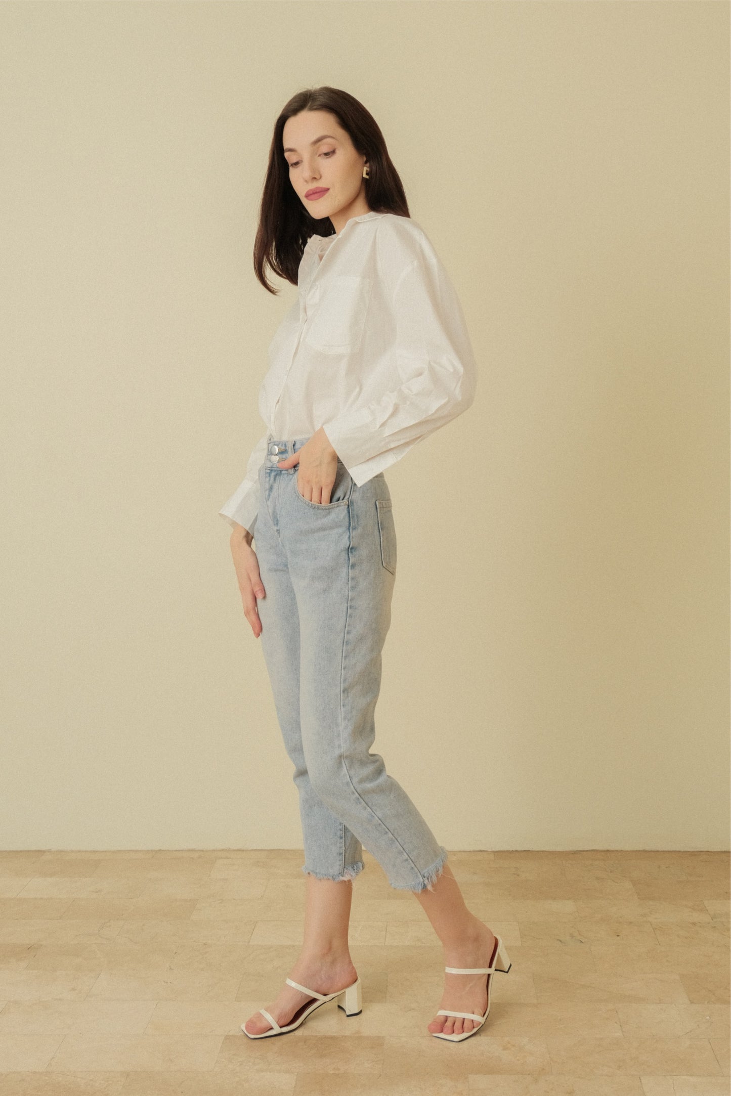 WILLOW TOP IN WHITE