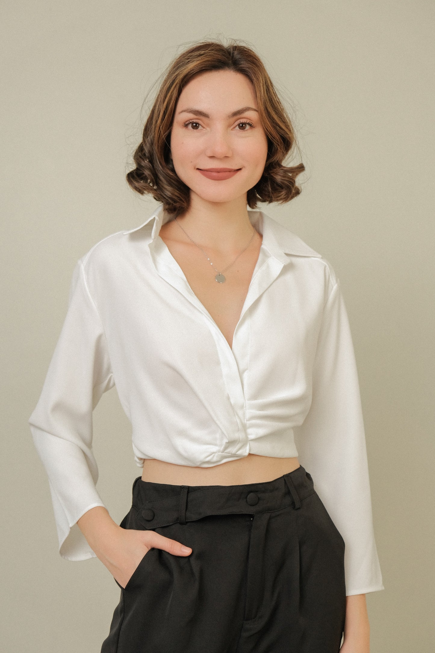 BRYNNE TOP IN WHITE