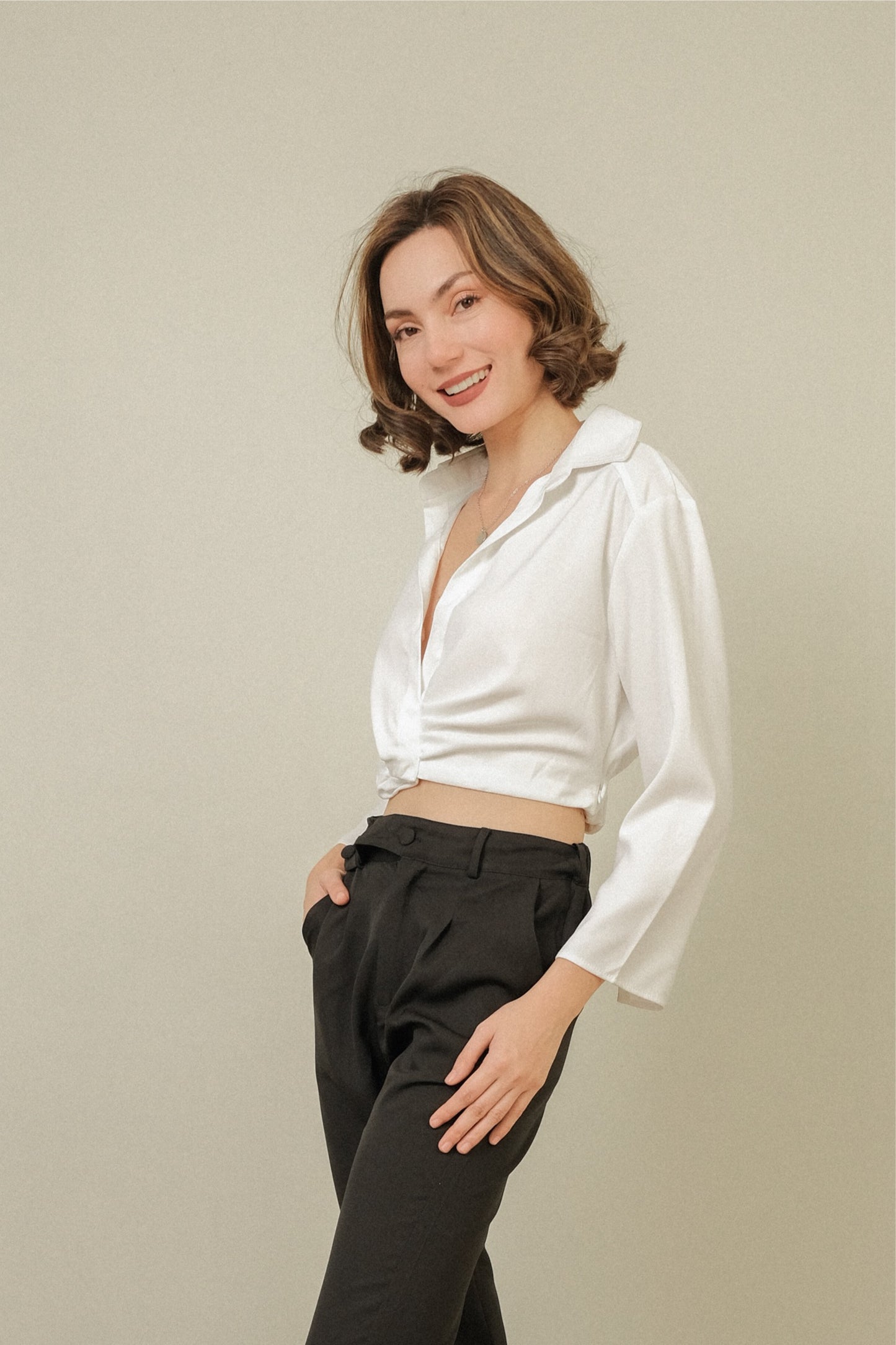 BRYNNE TOP IN WHITE