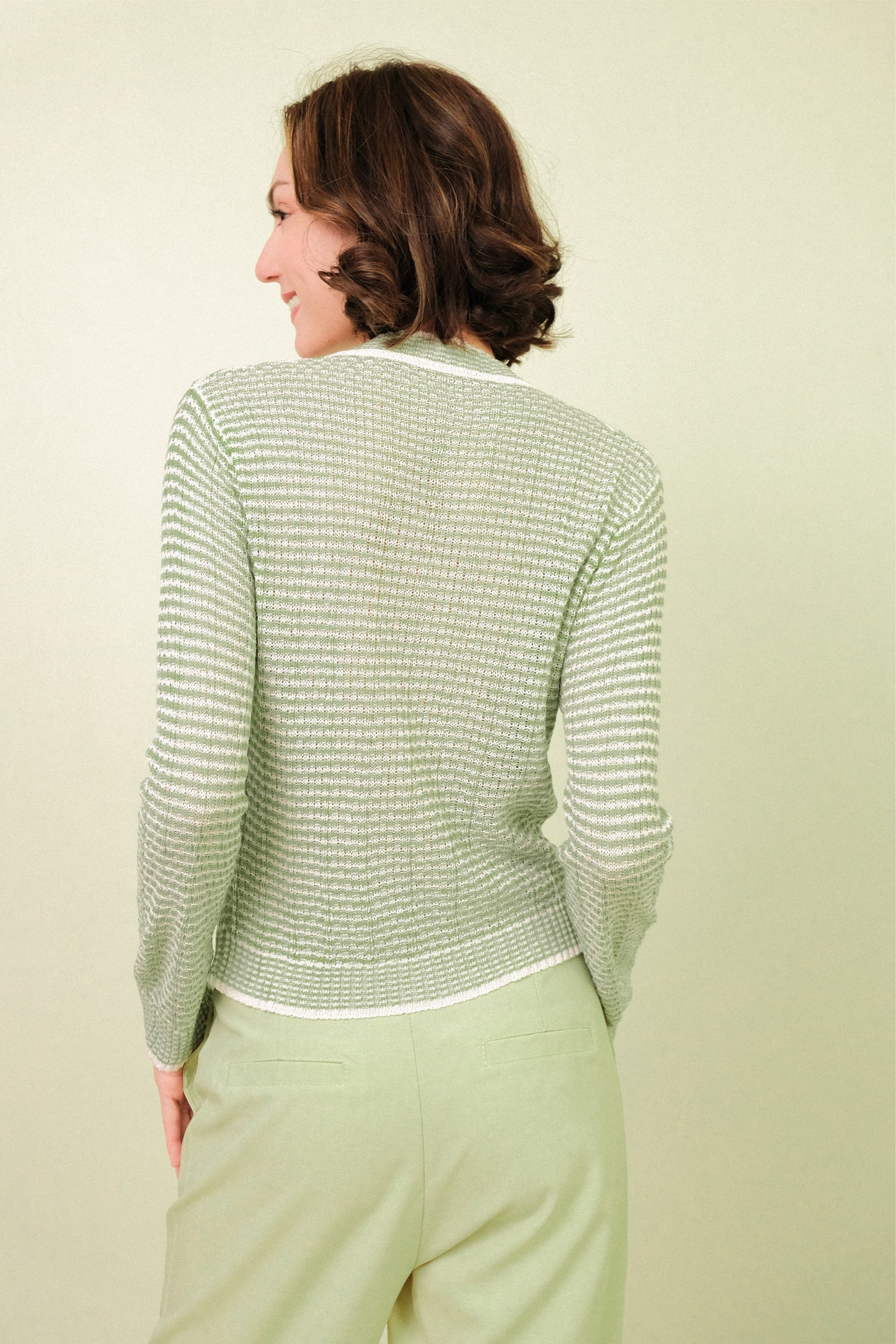 GUILA CARDIGAN IN GREEN