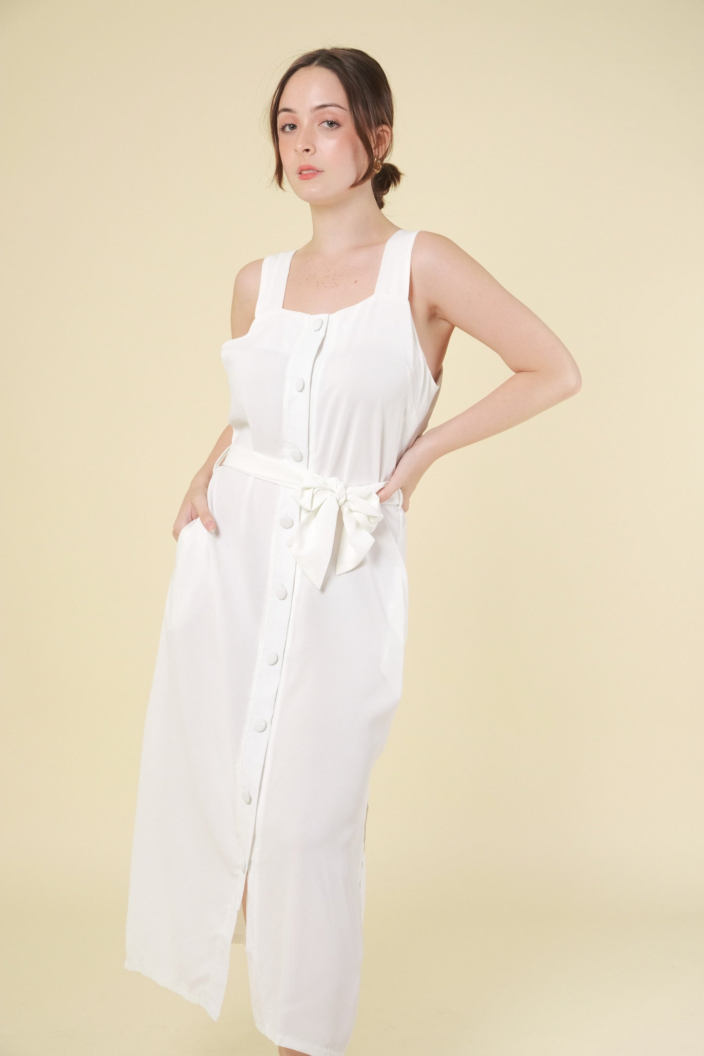 CORA DRESS IN WHITE