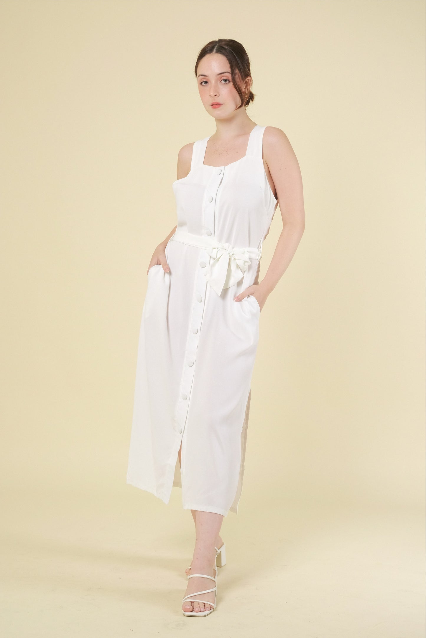 CORA DRESS IN WHITE