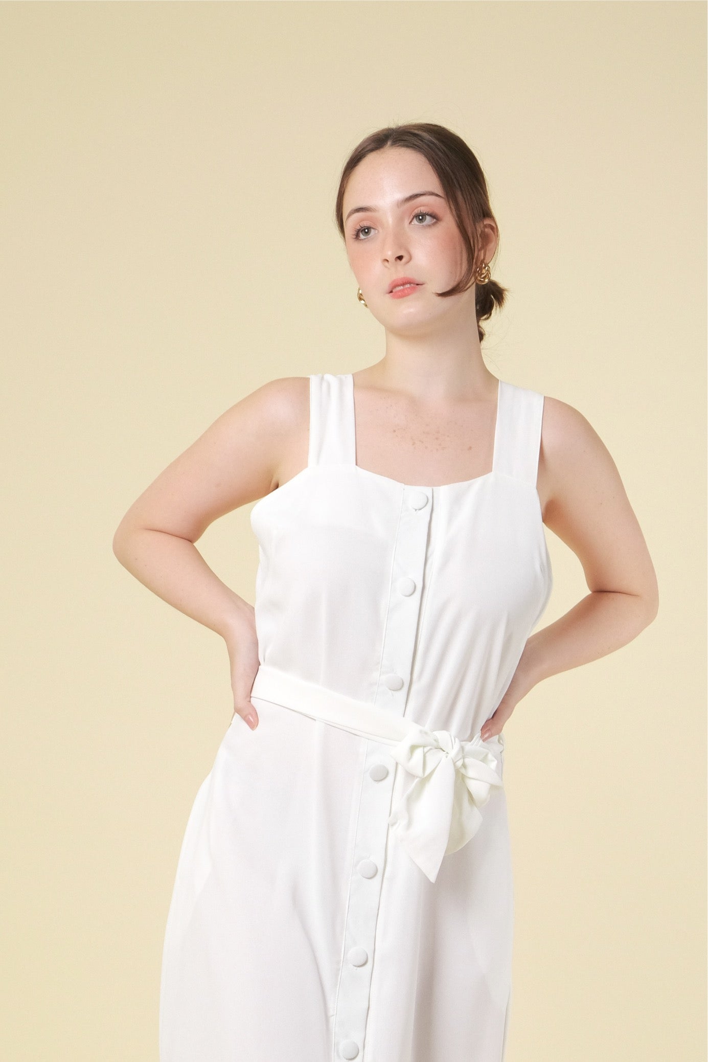 CORA DRESS IN WHITE