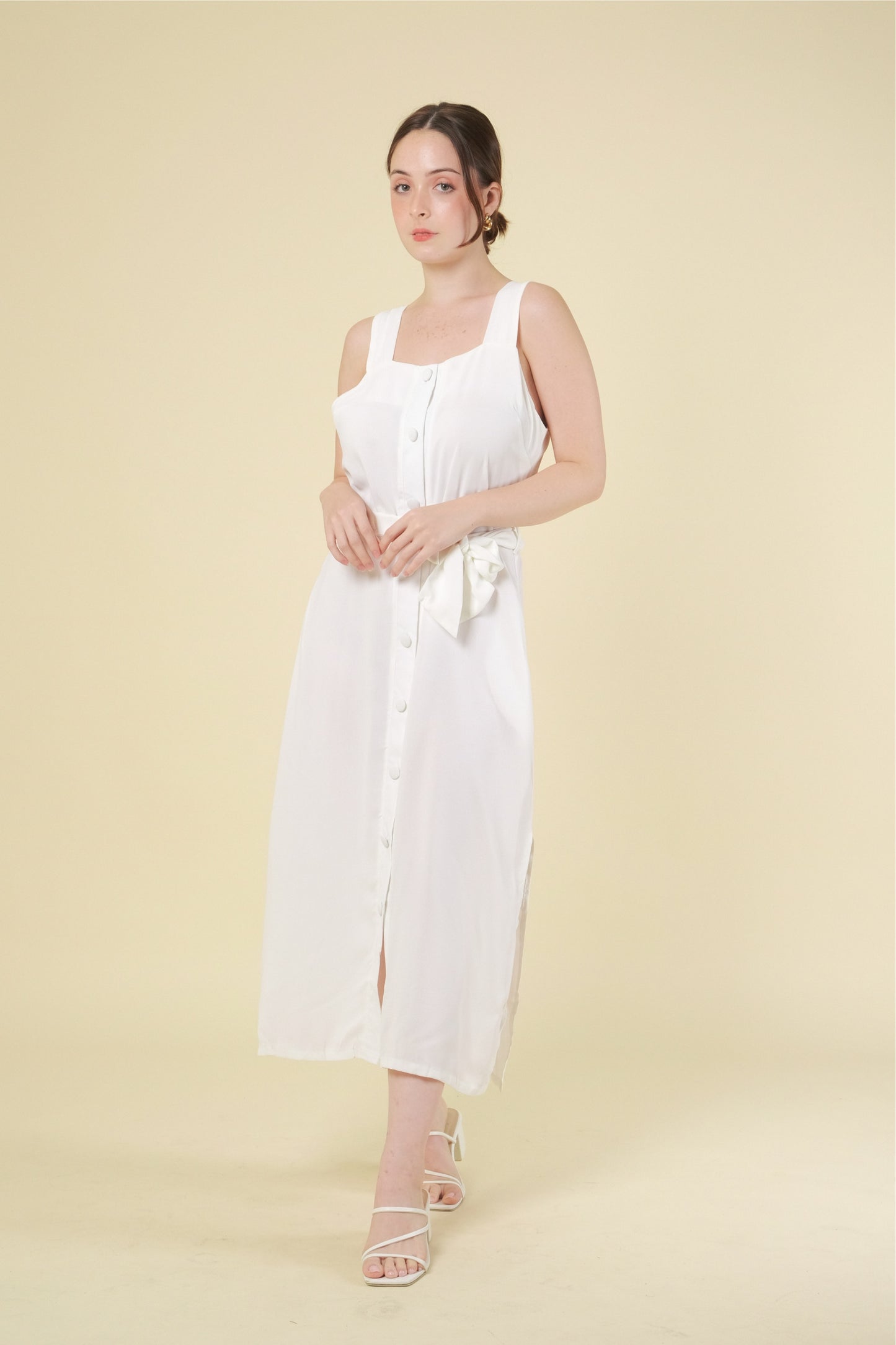 CORA DRESS IN WHITE