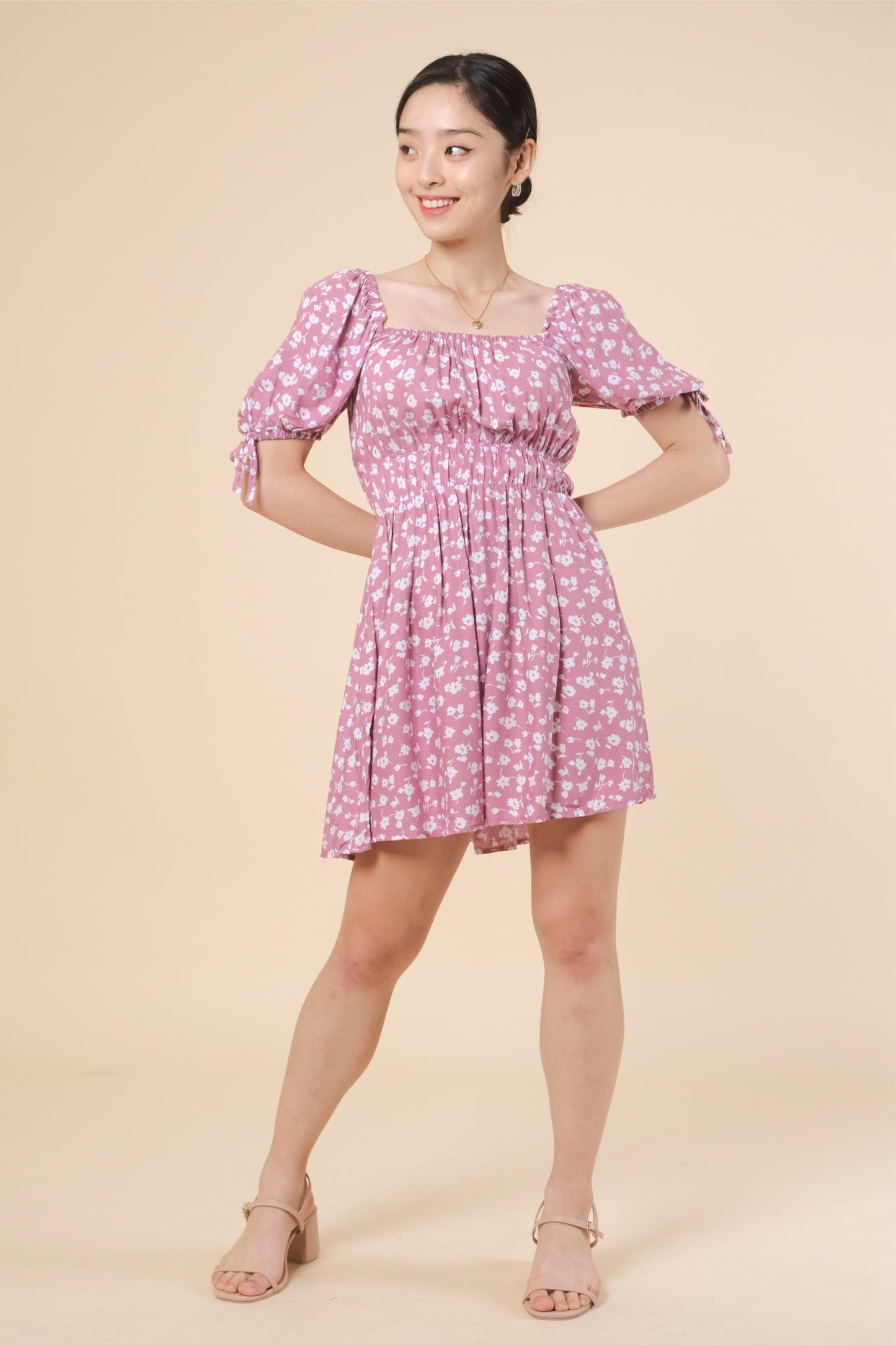 CLAIRE DRESS IN PINK