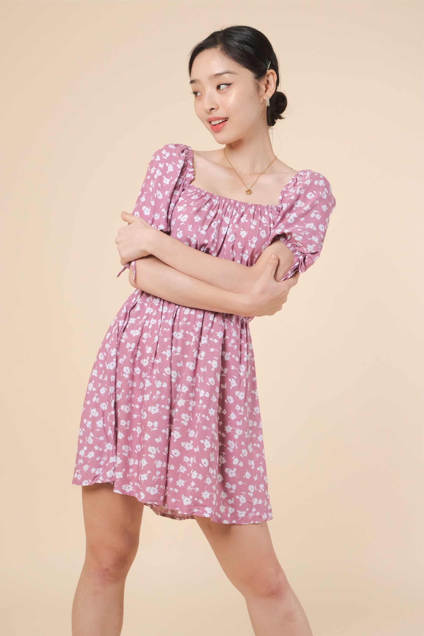 CLAIRE DRESS IN PINK