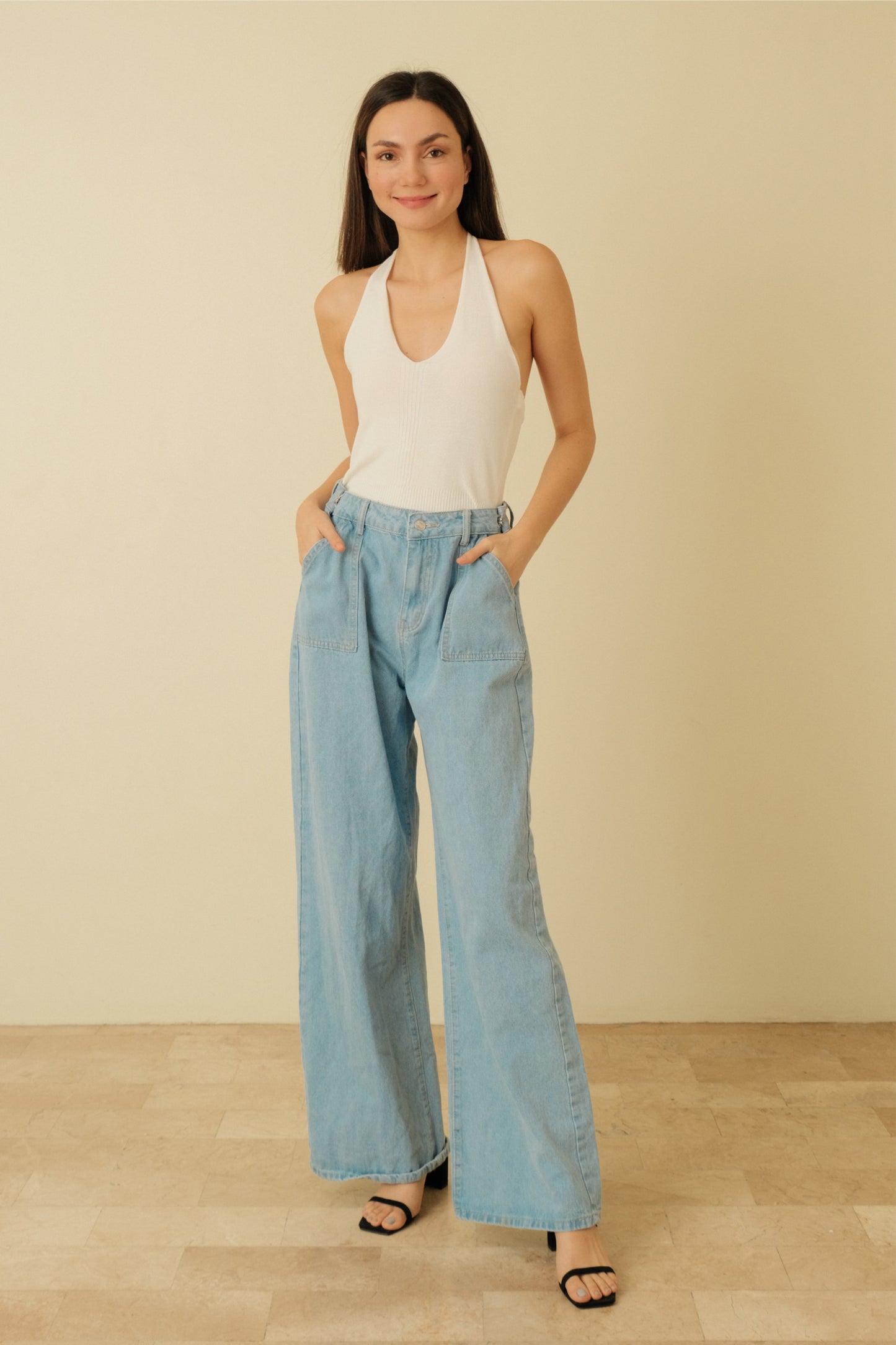 EVERLY TOP IN WHITE