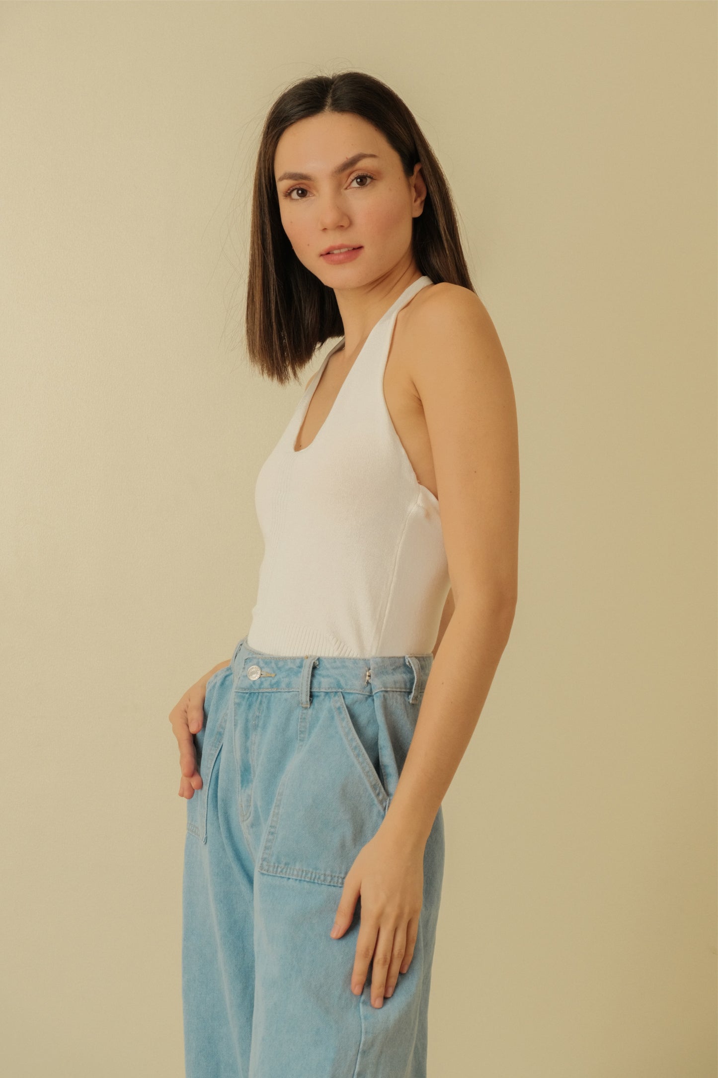 EVERLY TOP IN WHITE