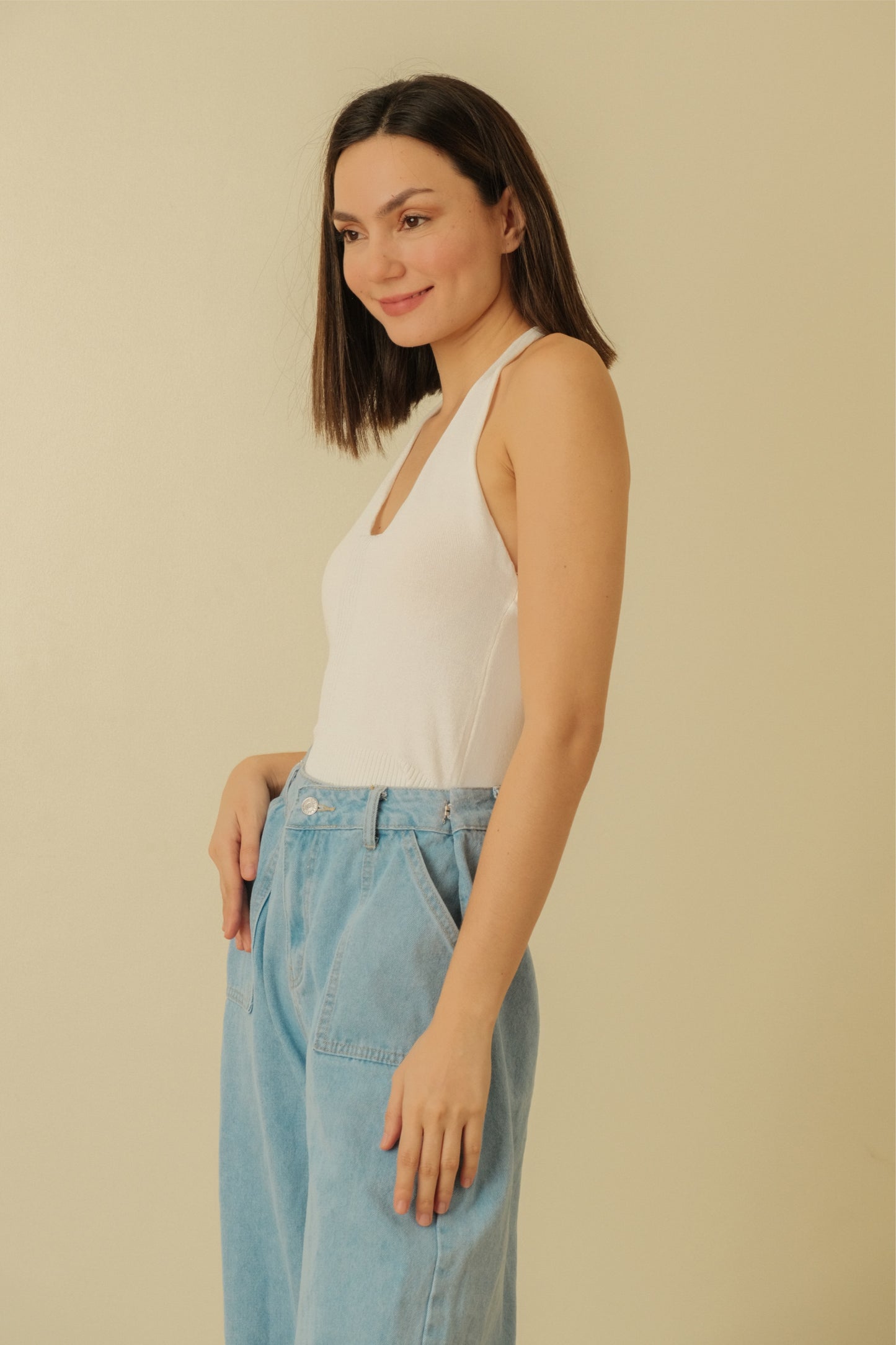 EVERLY TOP IN WHITE