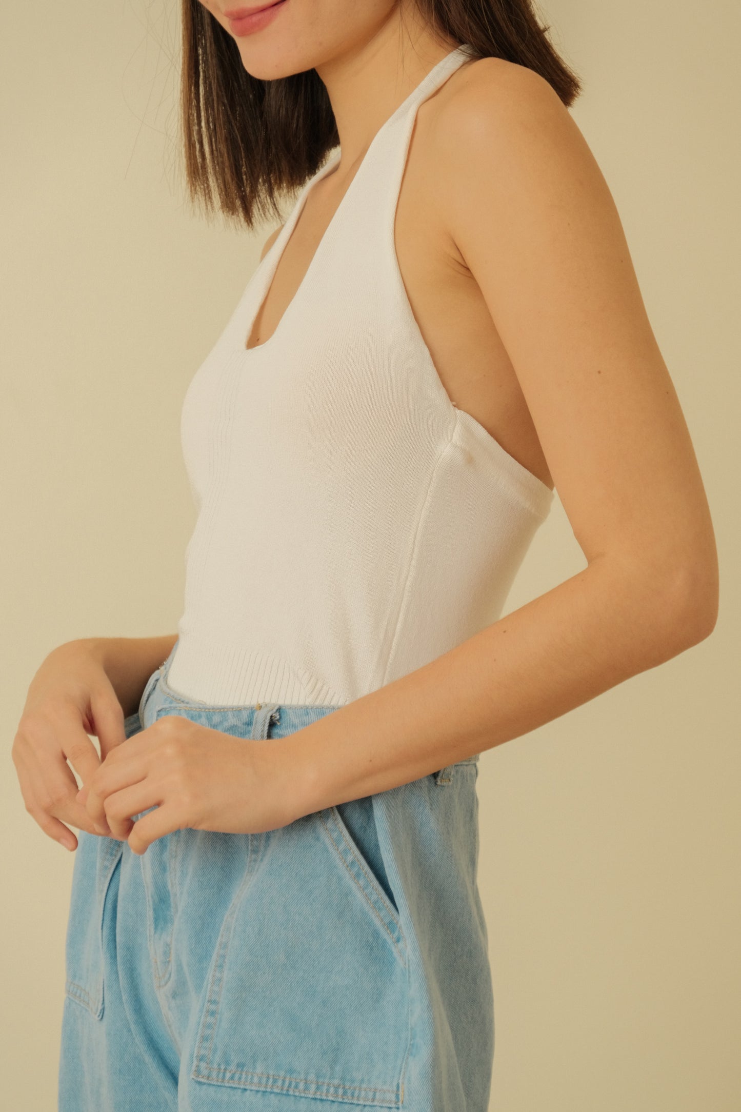 EVERLY TOP IN WHITE