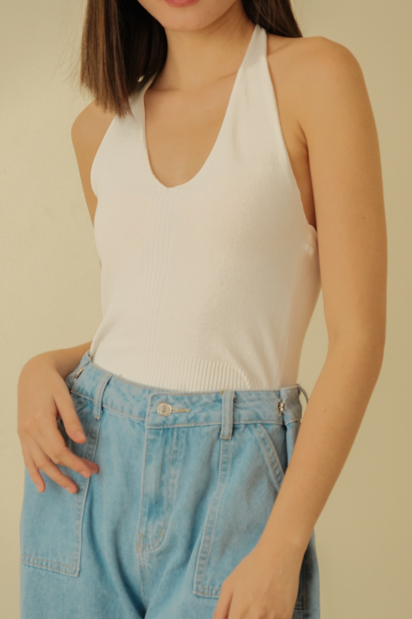 EVERLY TOP IN WHITE