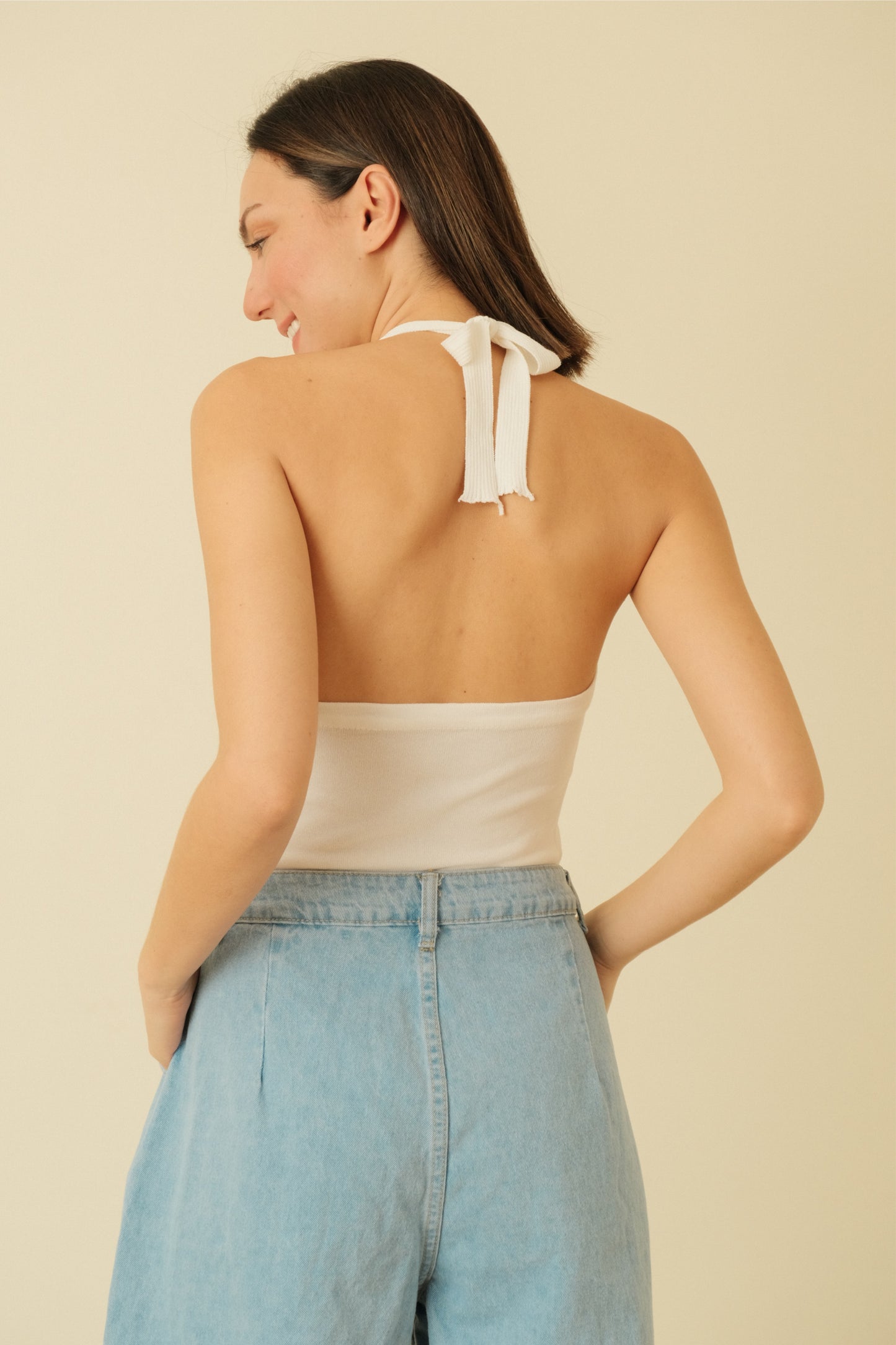EVERLY TOP IN WHITE