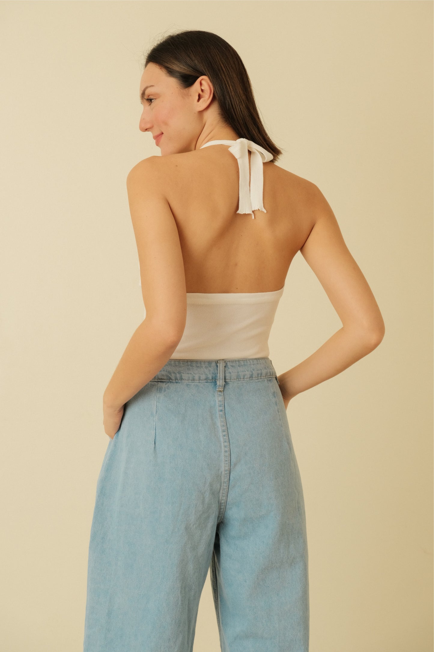 EVERLY TOP IN WHITE