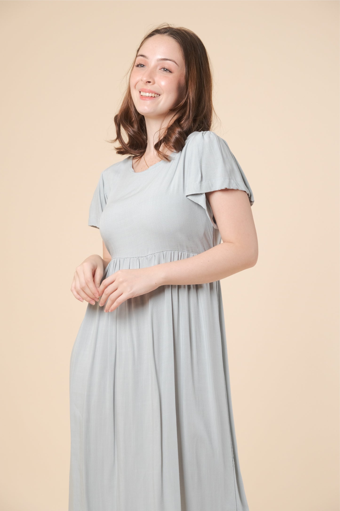 FINLEY DRESS IN TEAL