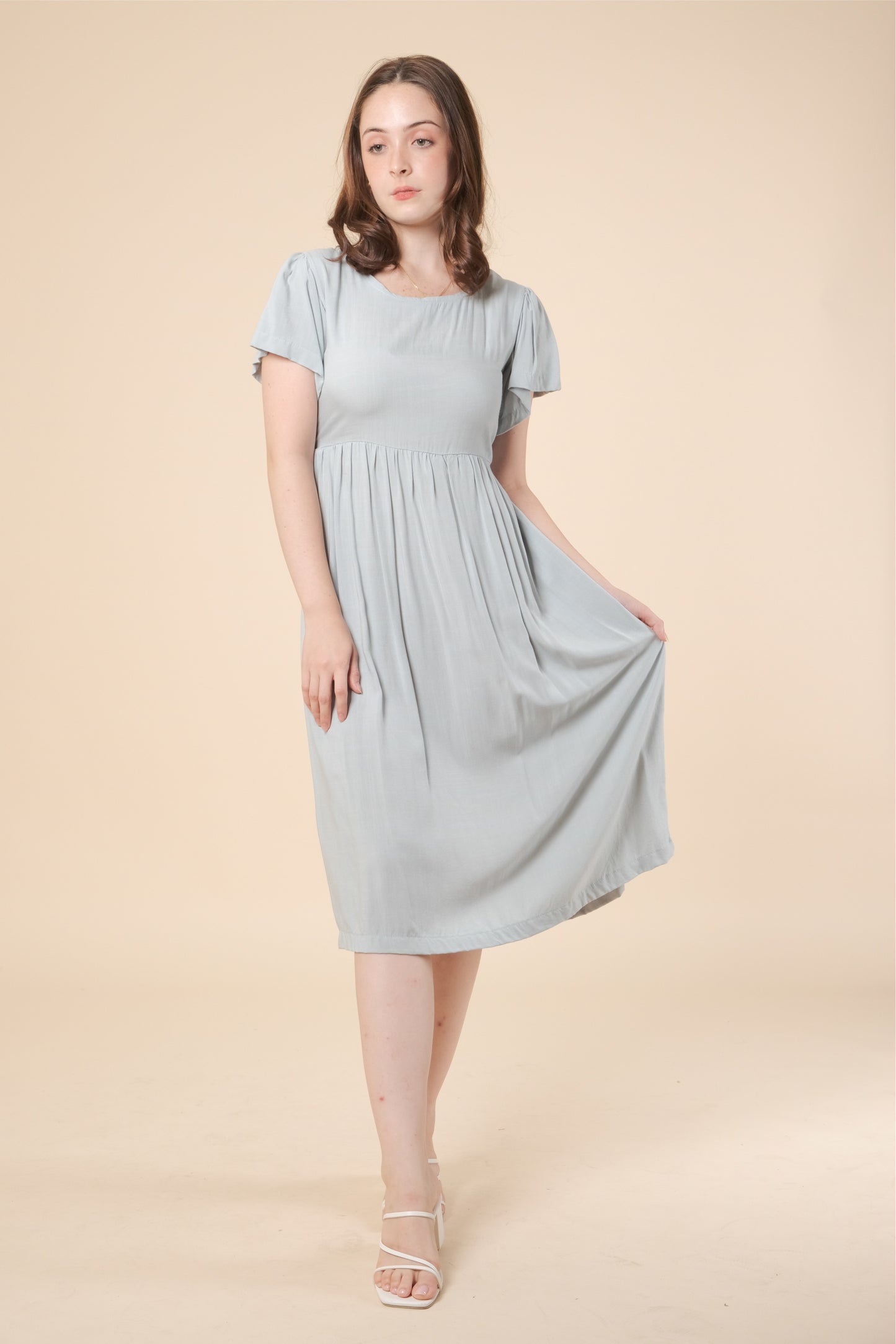 FINLEY DRESS IN TEAL
