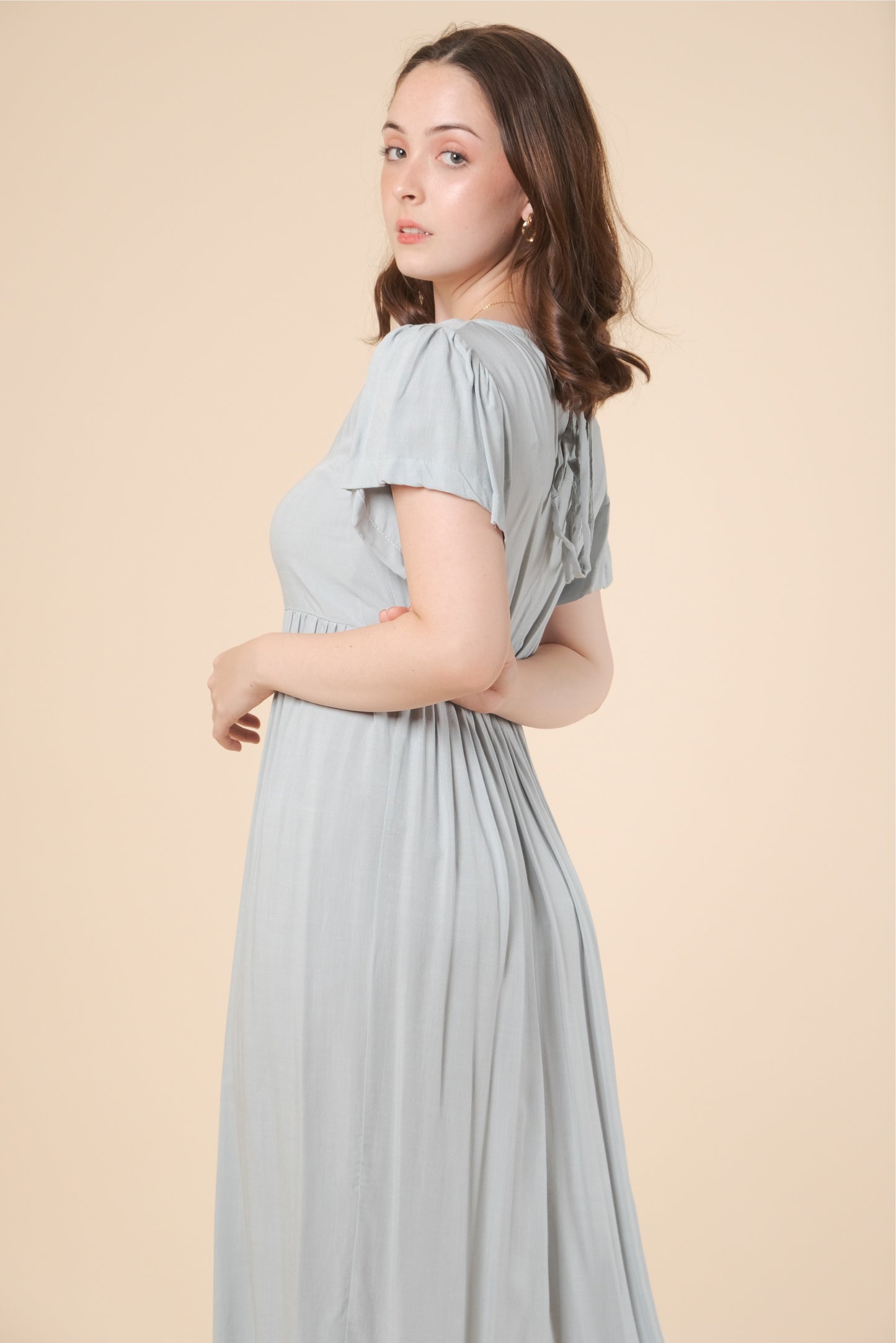 FINLEY DRESS IN TEAL