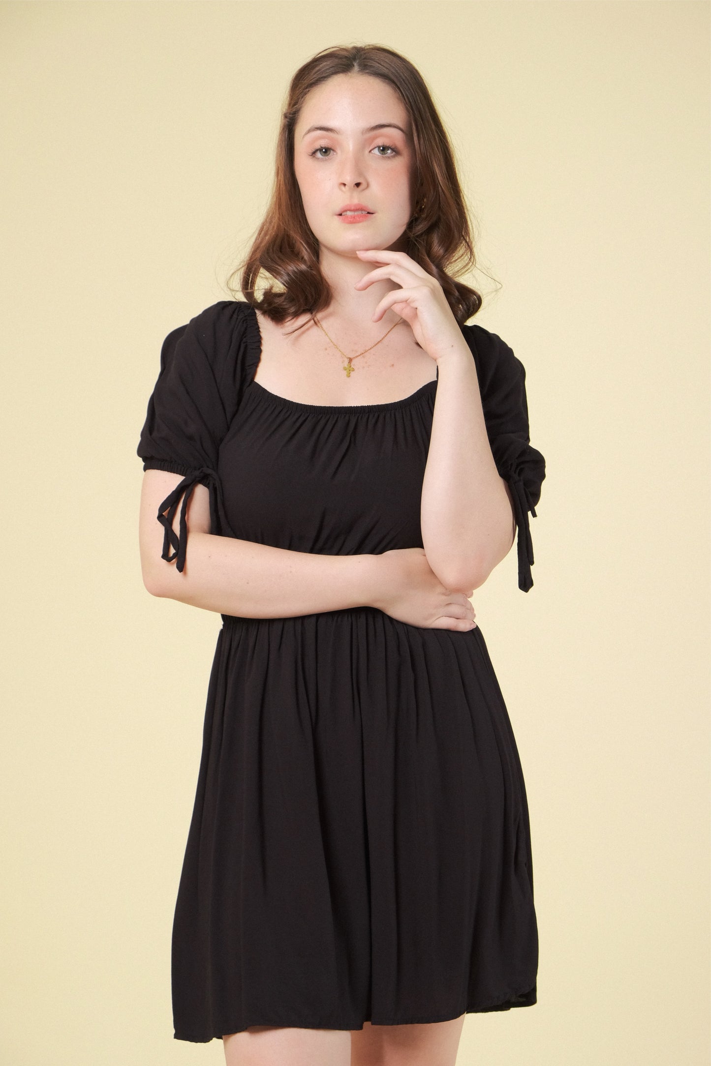 ISABELA DRESS IN BLACK