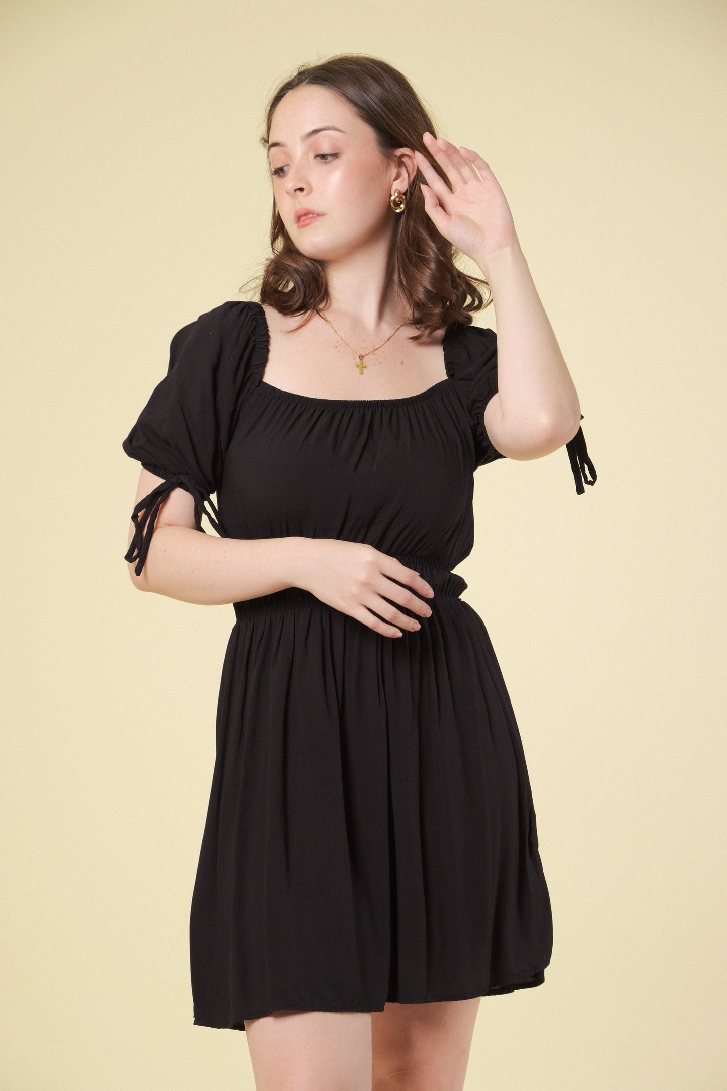 ISABELA DRESS IN BLACK