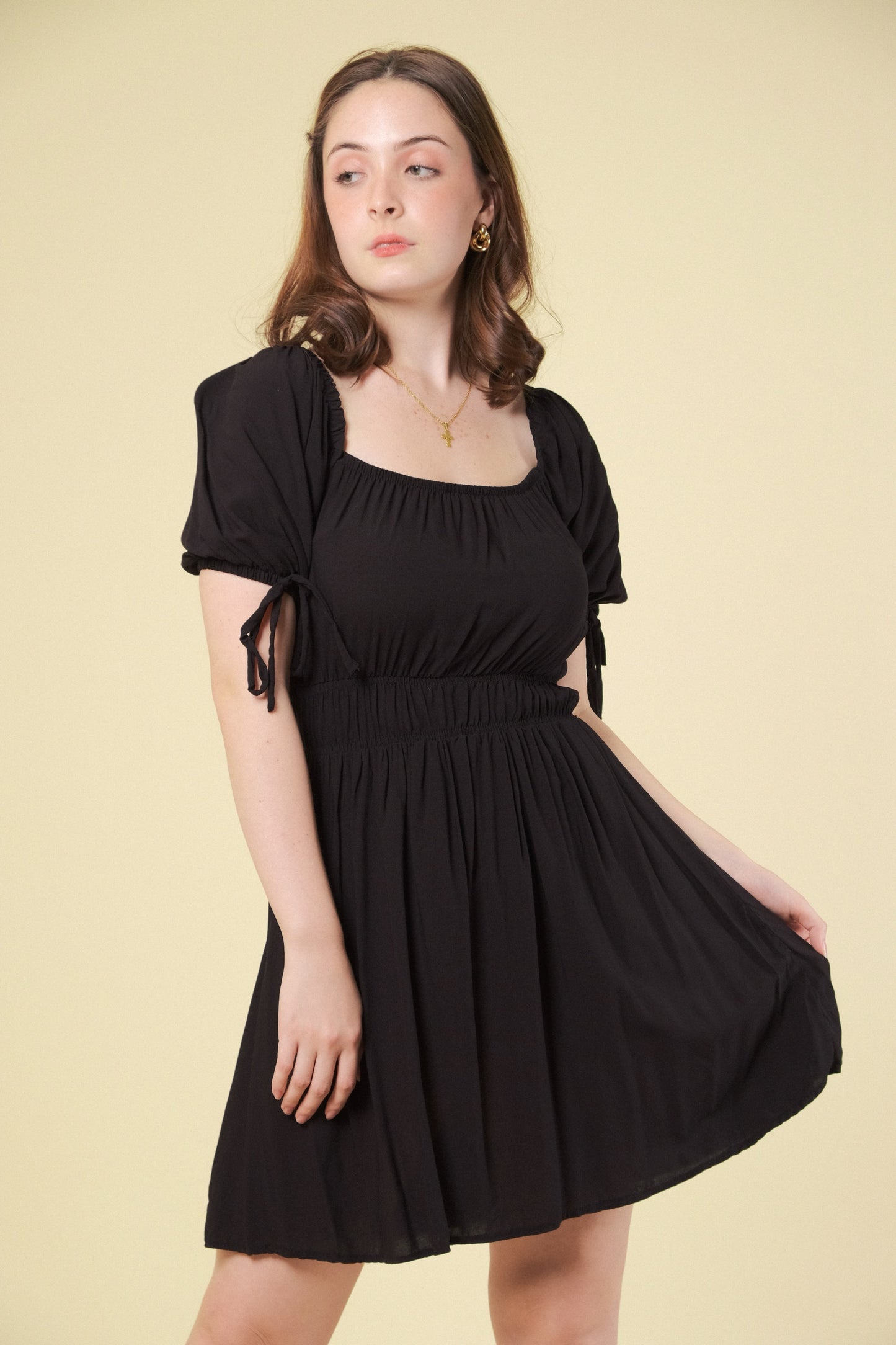 ISABELA DRESS IN BLACK