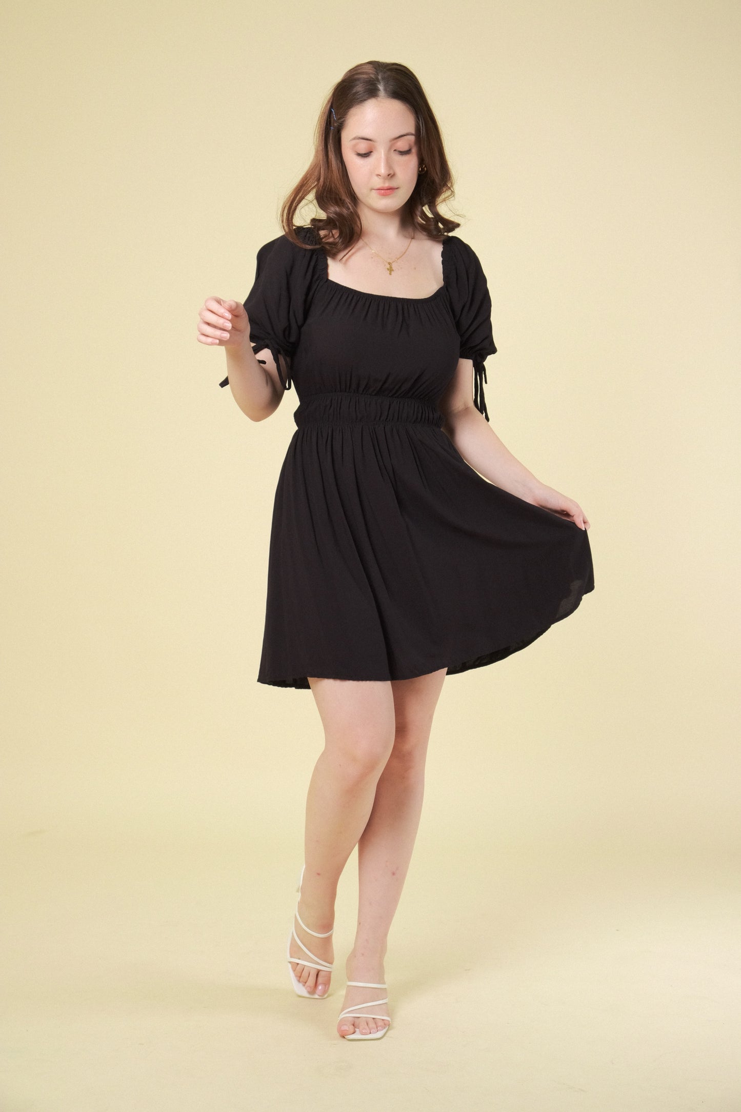 ISABELA DRESS IN BLACK