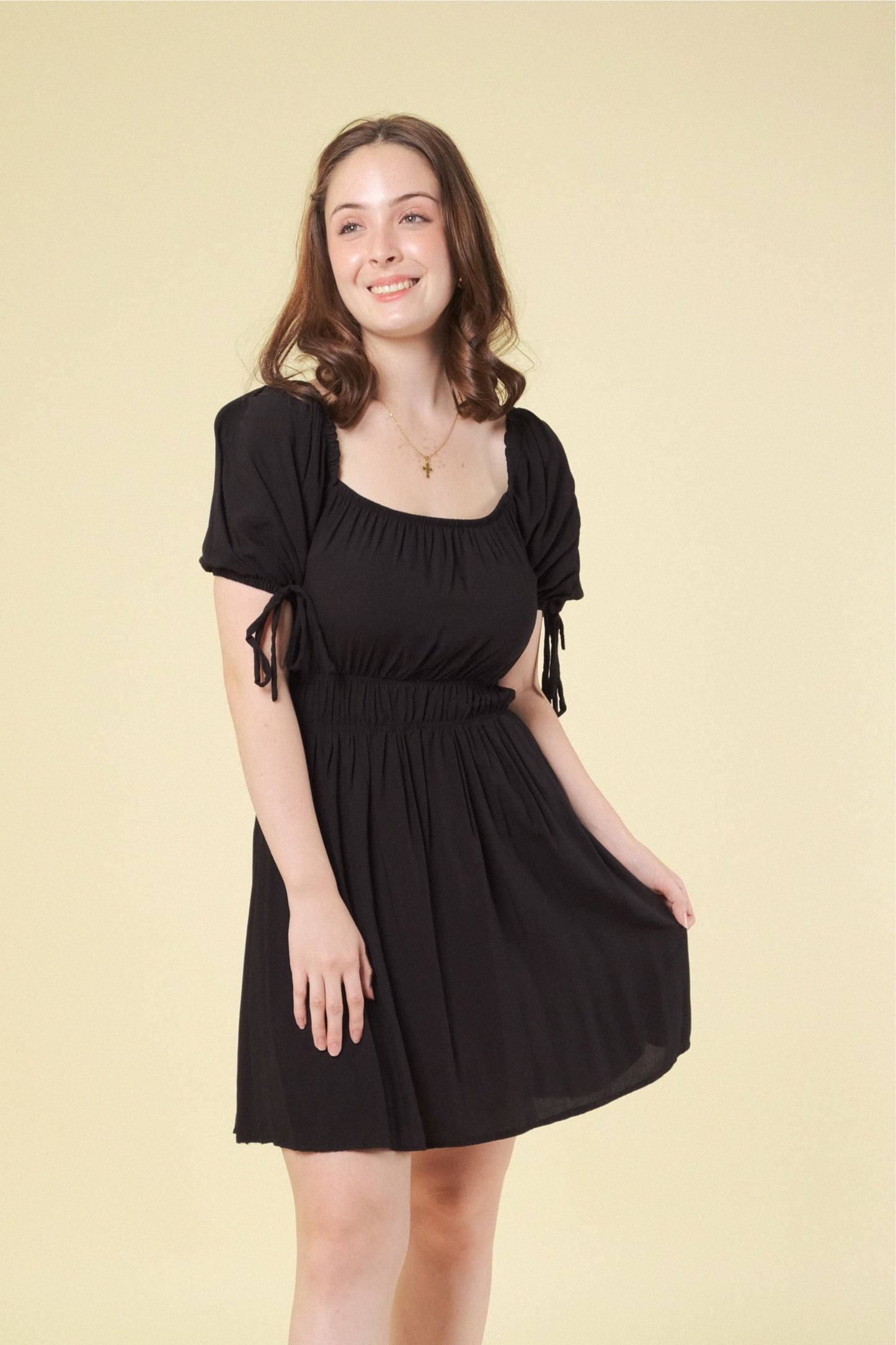 ISABELA DRESS IN BLACK