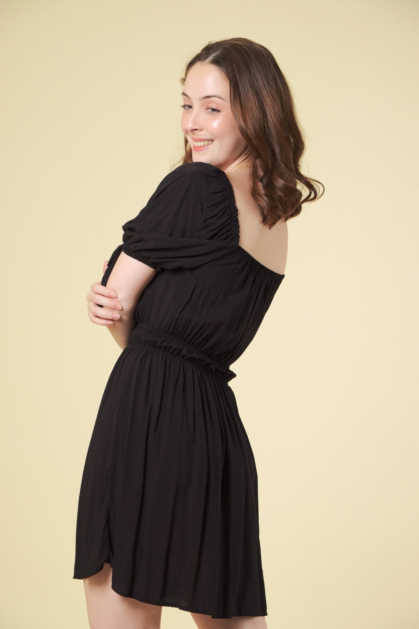 ISABELA DRESS IN BLACK