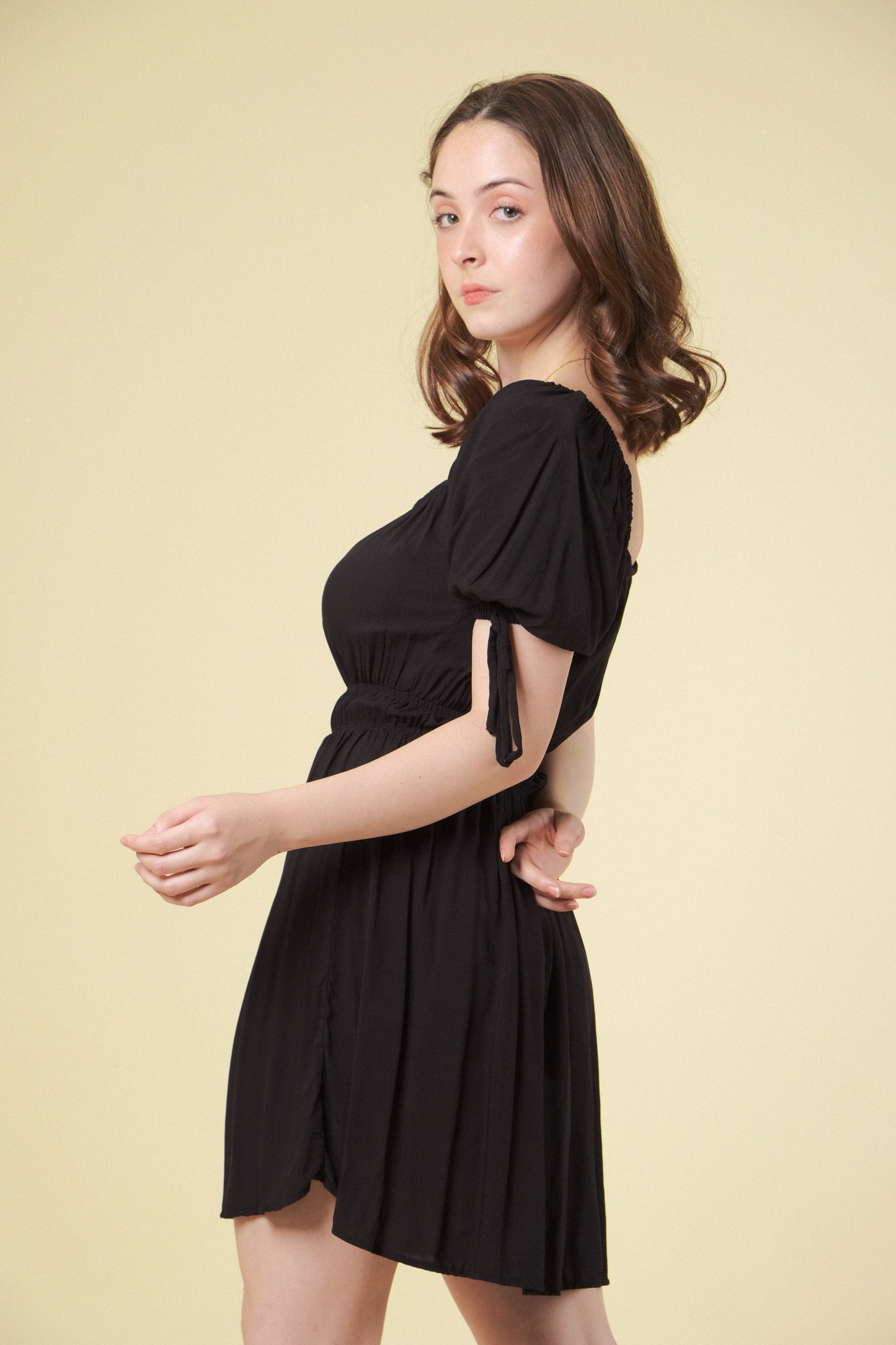 ISABELA DRESS IN BLACK