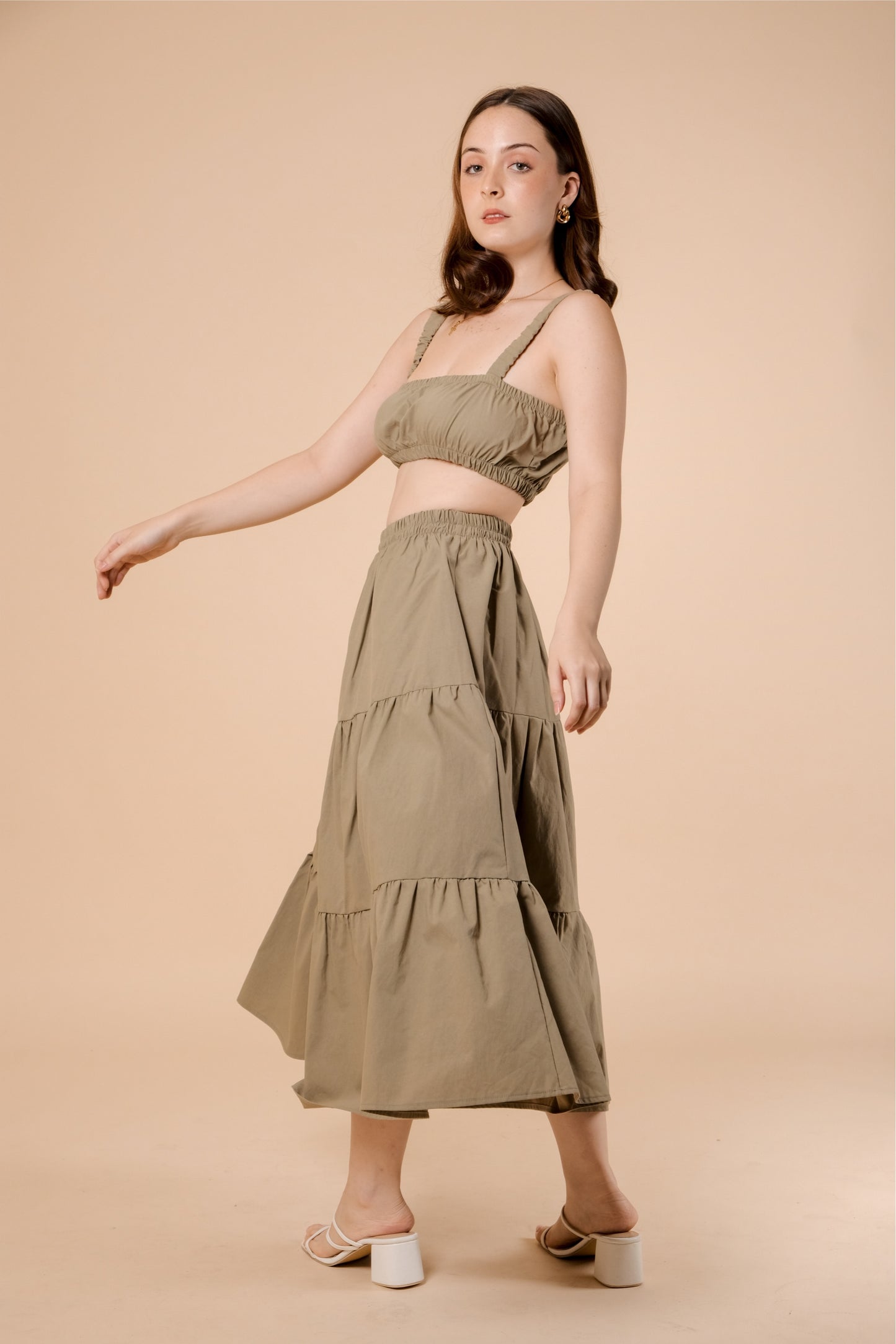 JOHANNA SET IN OLIVE