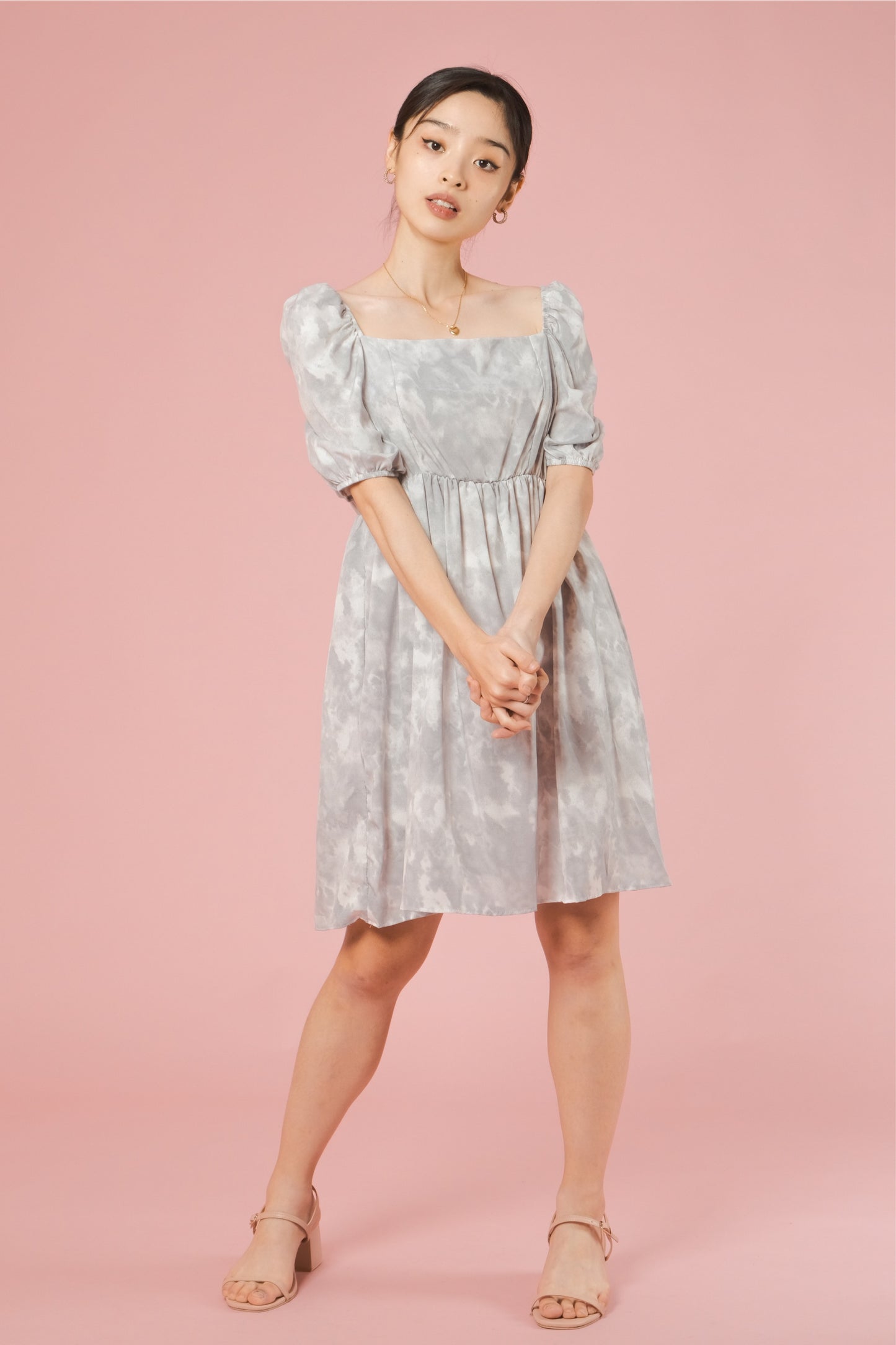 ARIANA DRESS IN GRAY