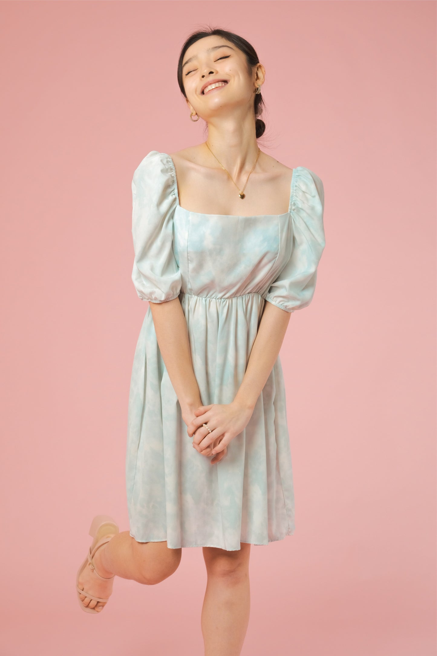 ARIANA DRESS IN MINT