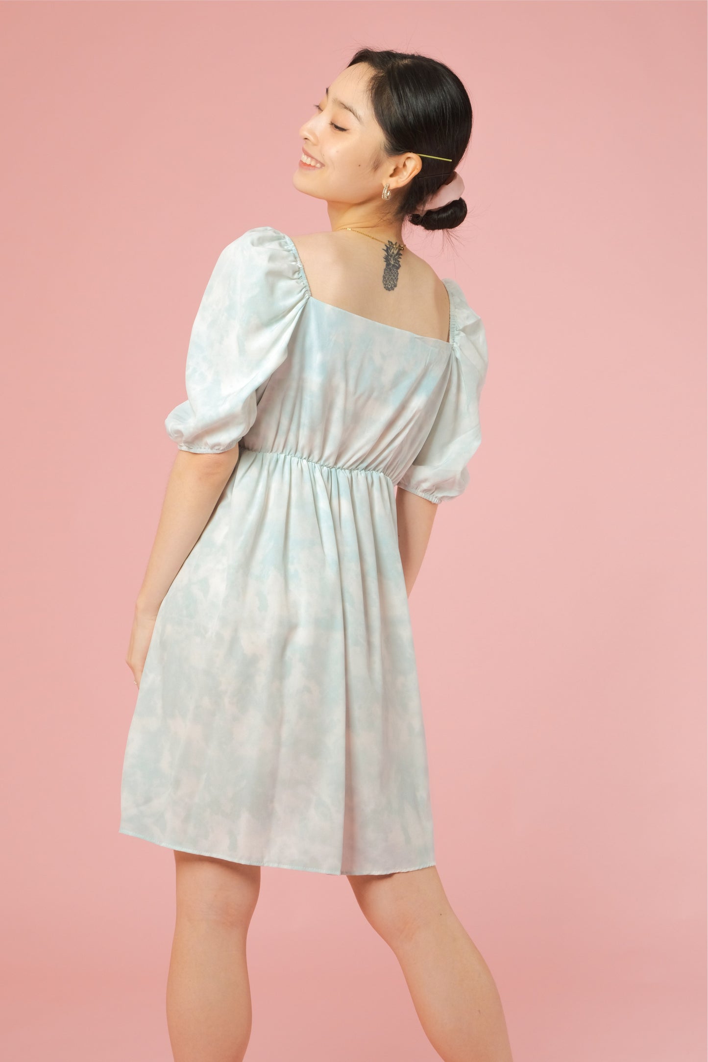 ARIANA DRESS IN MINT