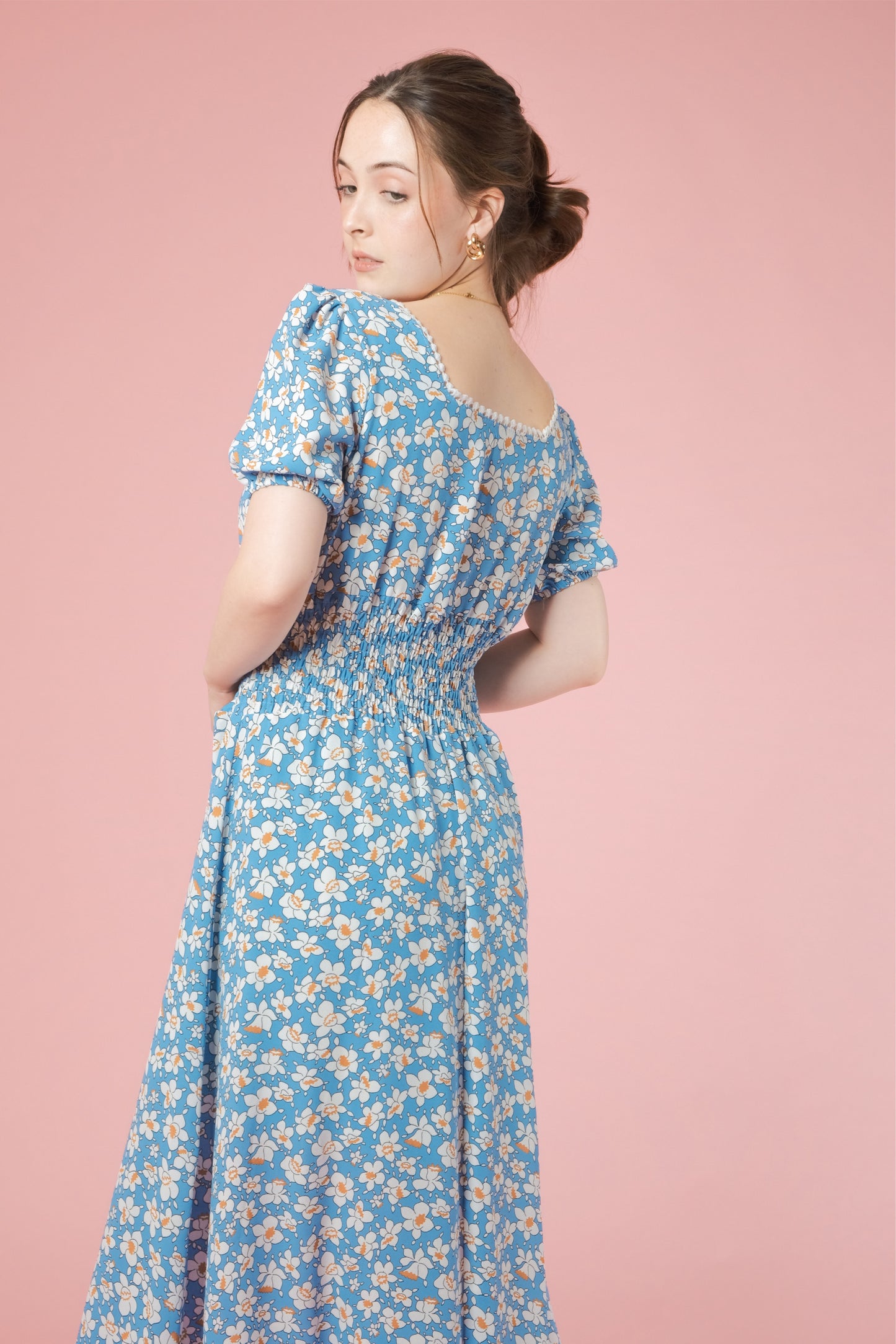 PHOEBE DRESS IN BLUE