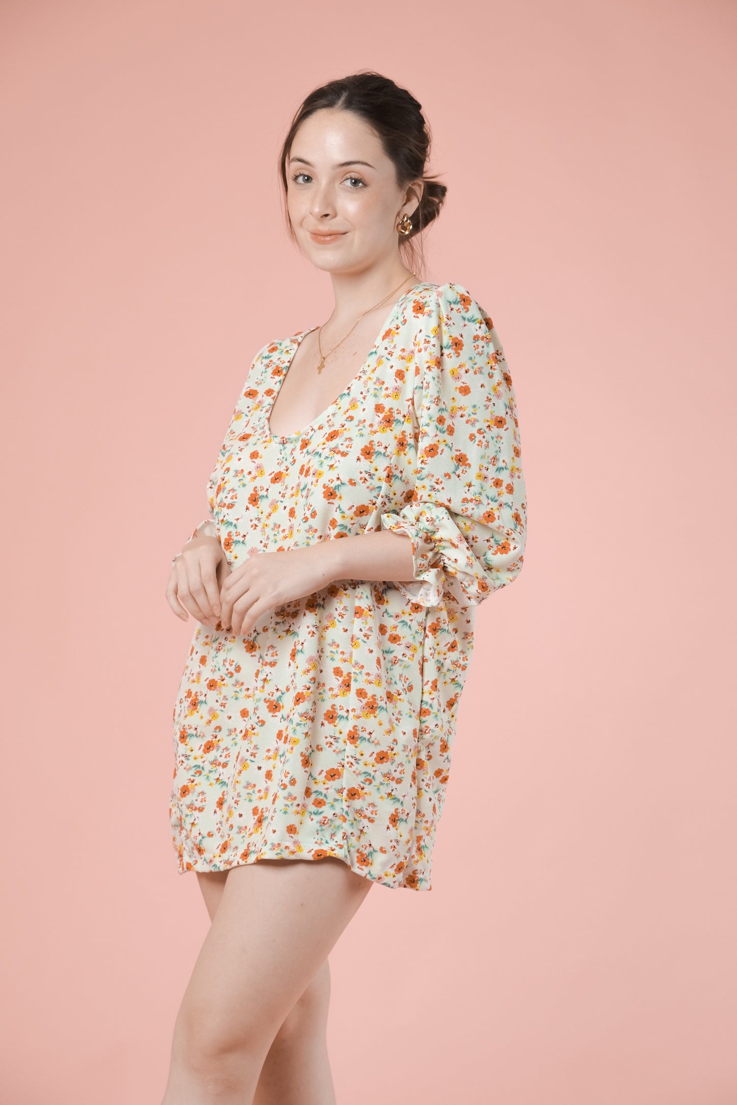 PEYTON DRESS IN GREEN
