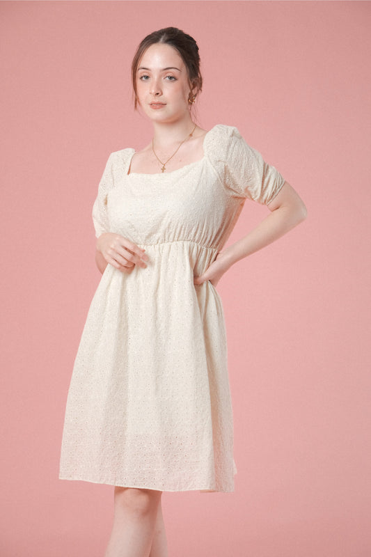EMILIA DRESS IN SKINTONE