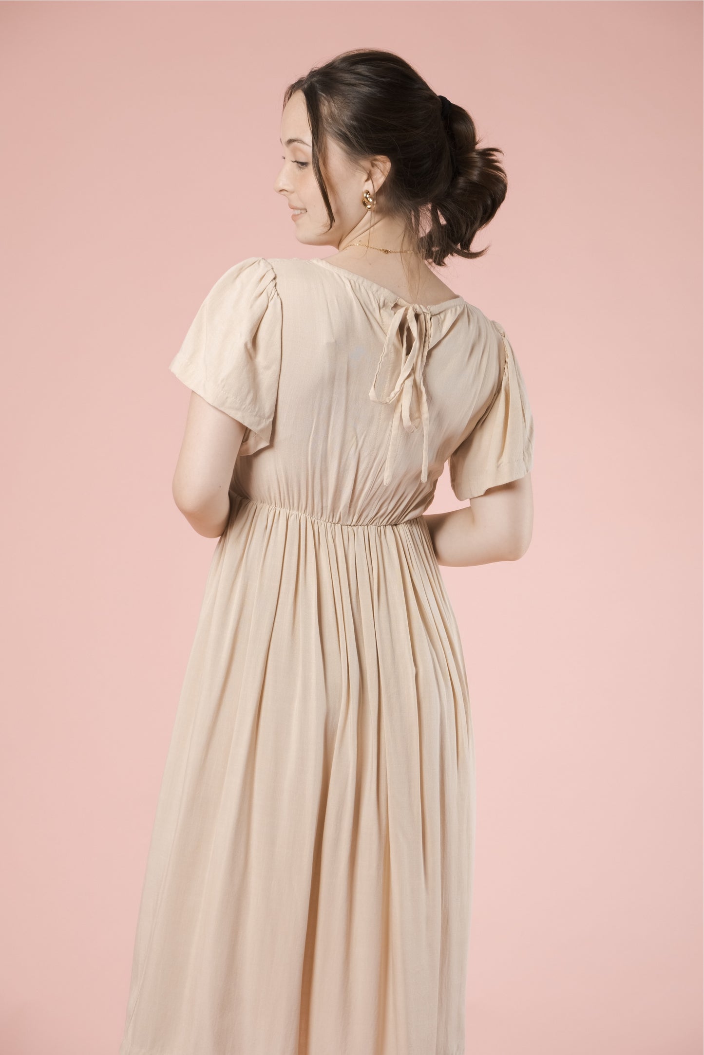 FINLEY DRESS IN CREAM