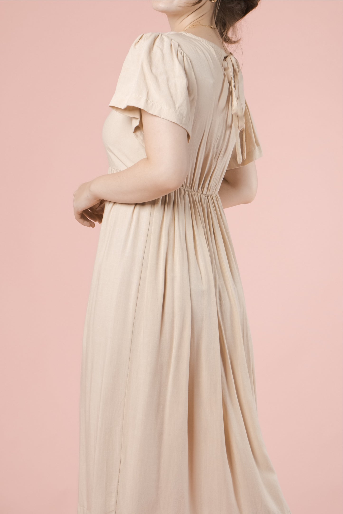 FINLEY DRESS IN CREAM