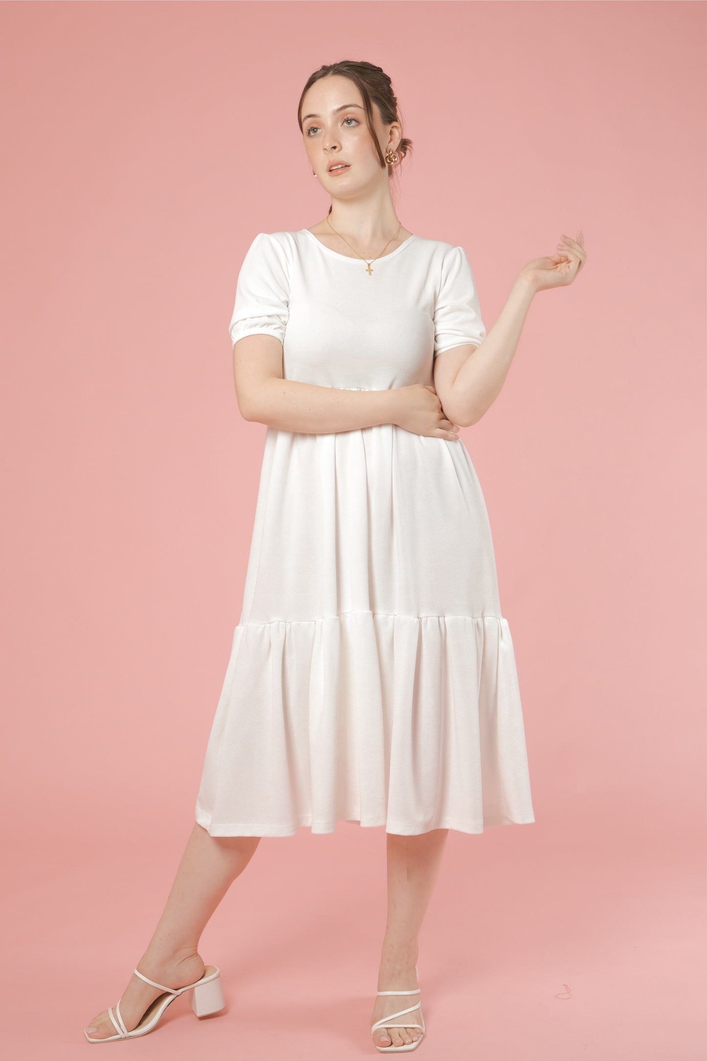 ADELINE DRESS IN WHITE
