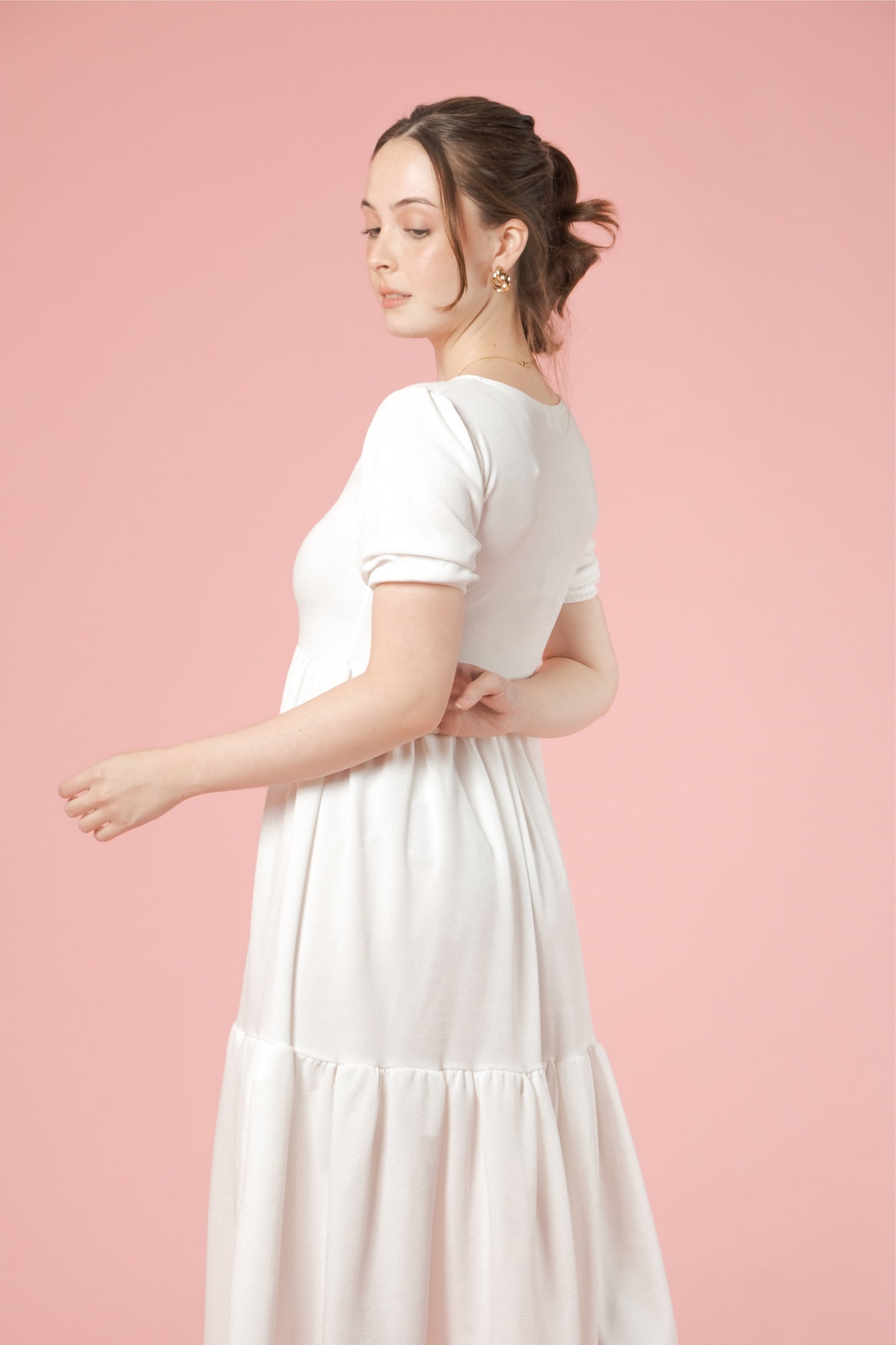 ADELINE DRESS IN WHITE