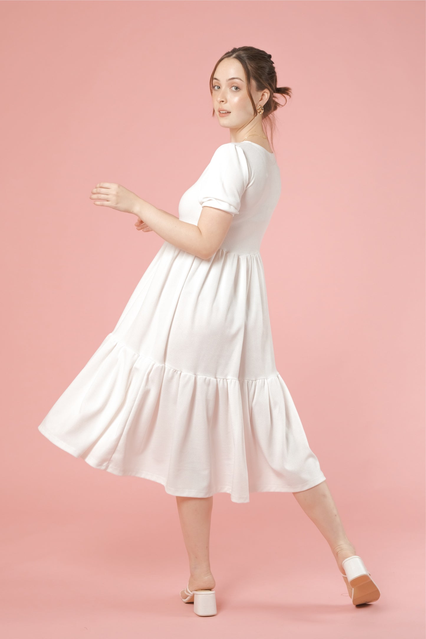 ADELINE DRESS IN WHITE