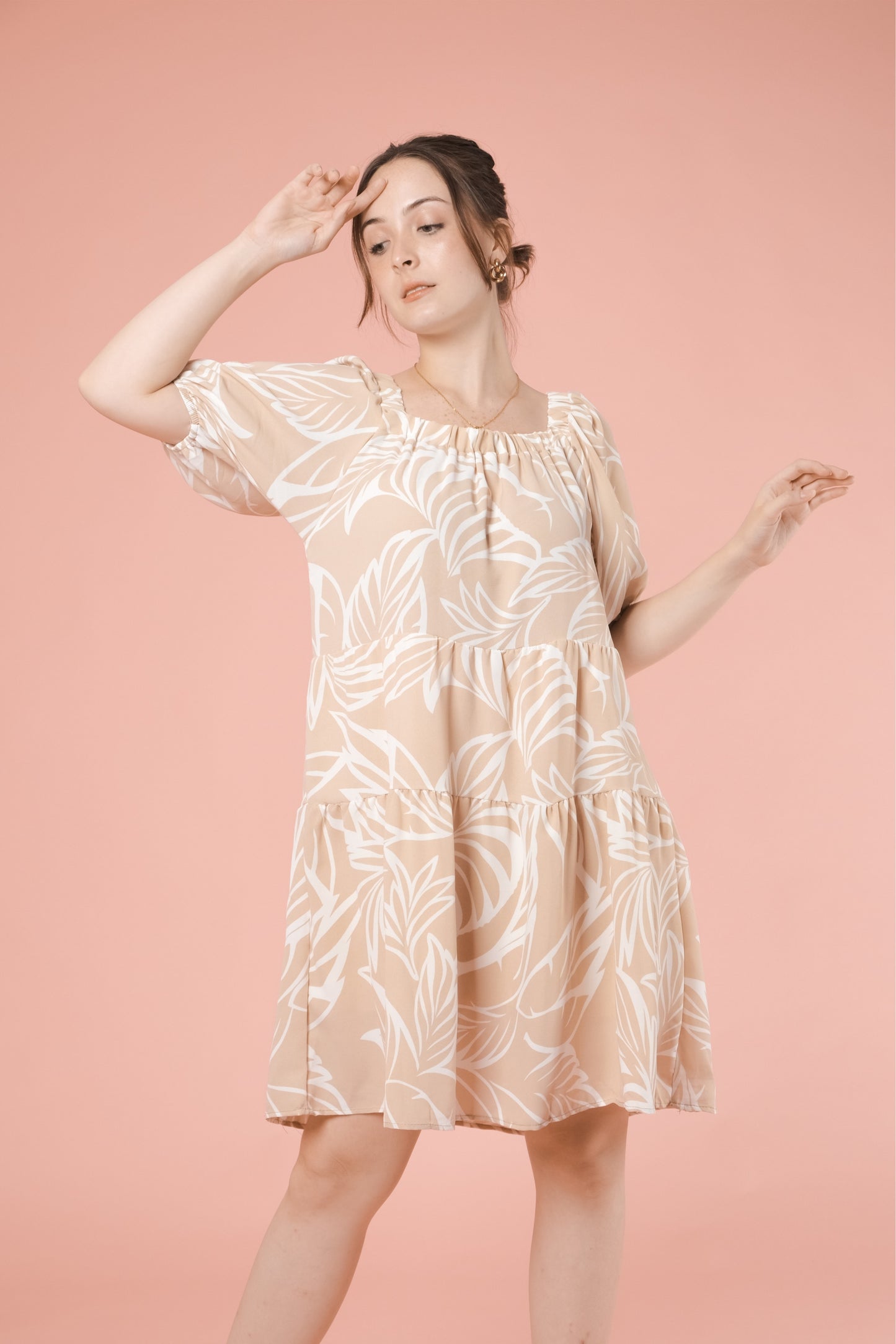 ELLISON DRESS IN BEIGE