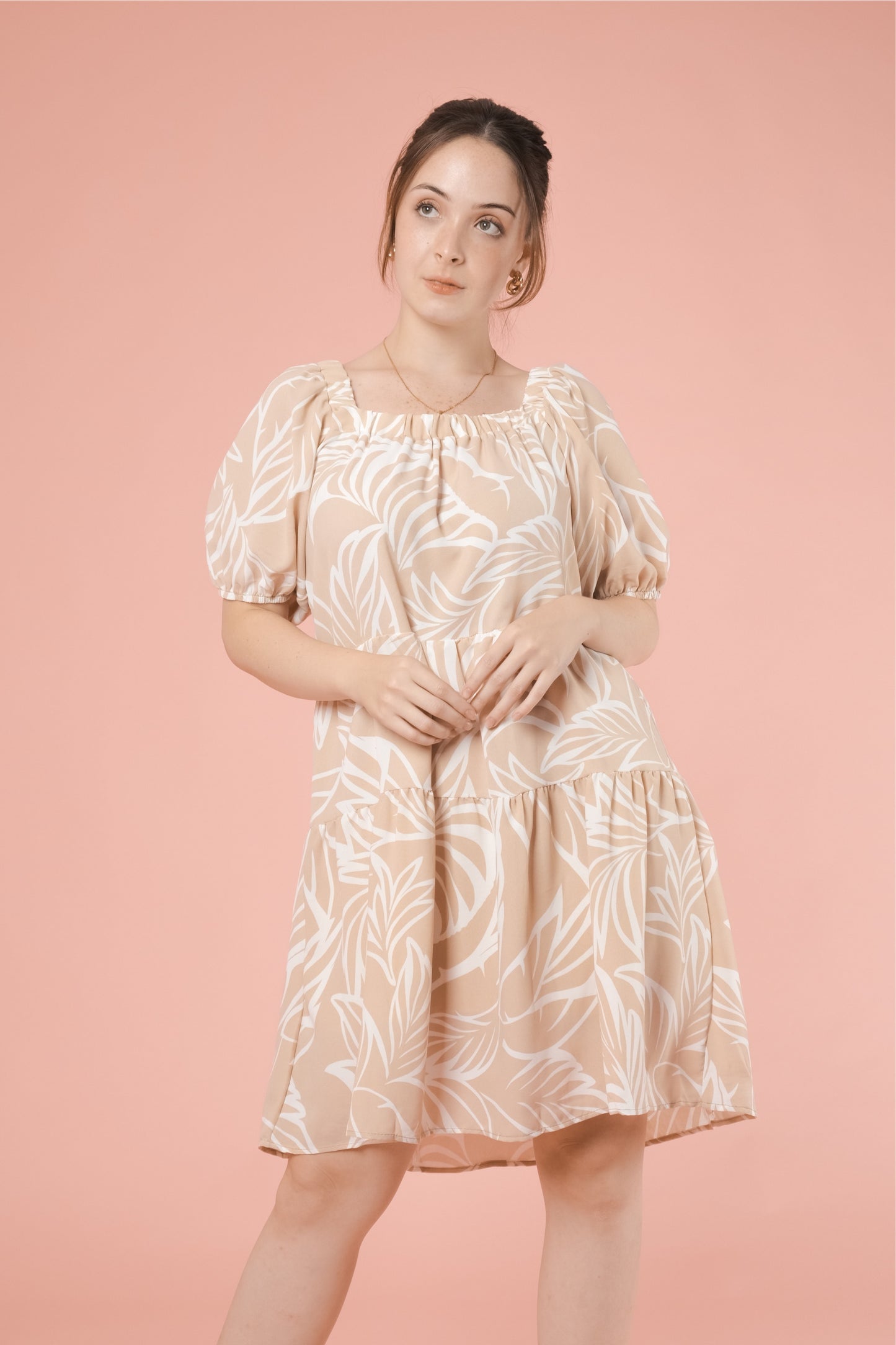 ELLISON DRESS IN BEIGE