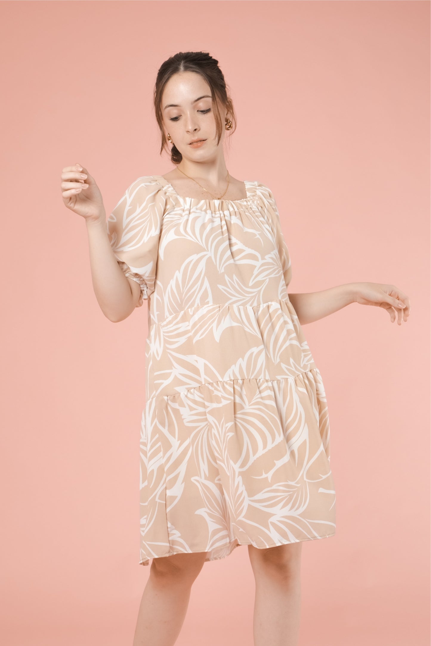 ELLISON DRESS IN BEIGE