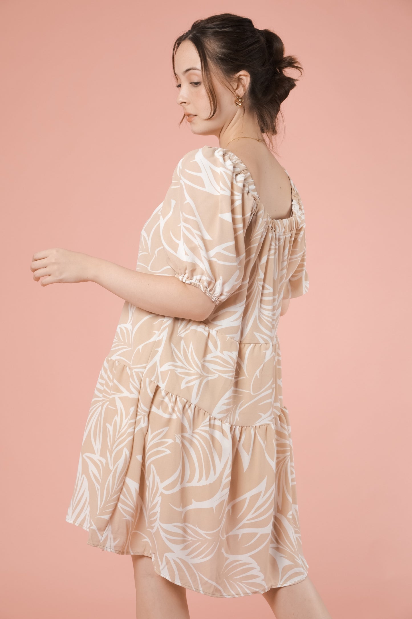 ELLISON DRESS IN BEIGE