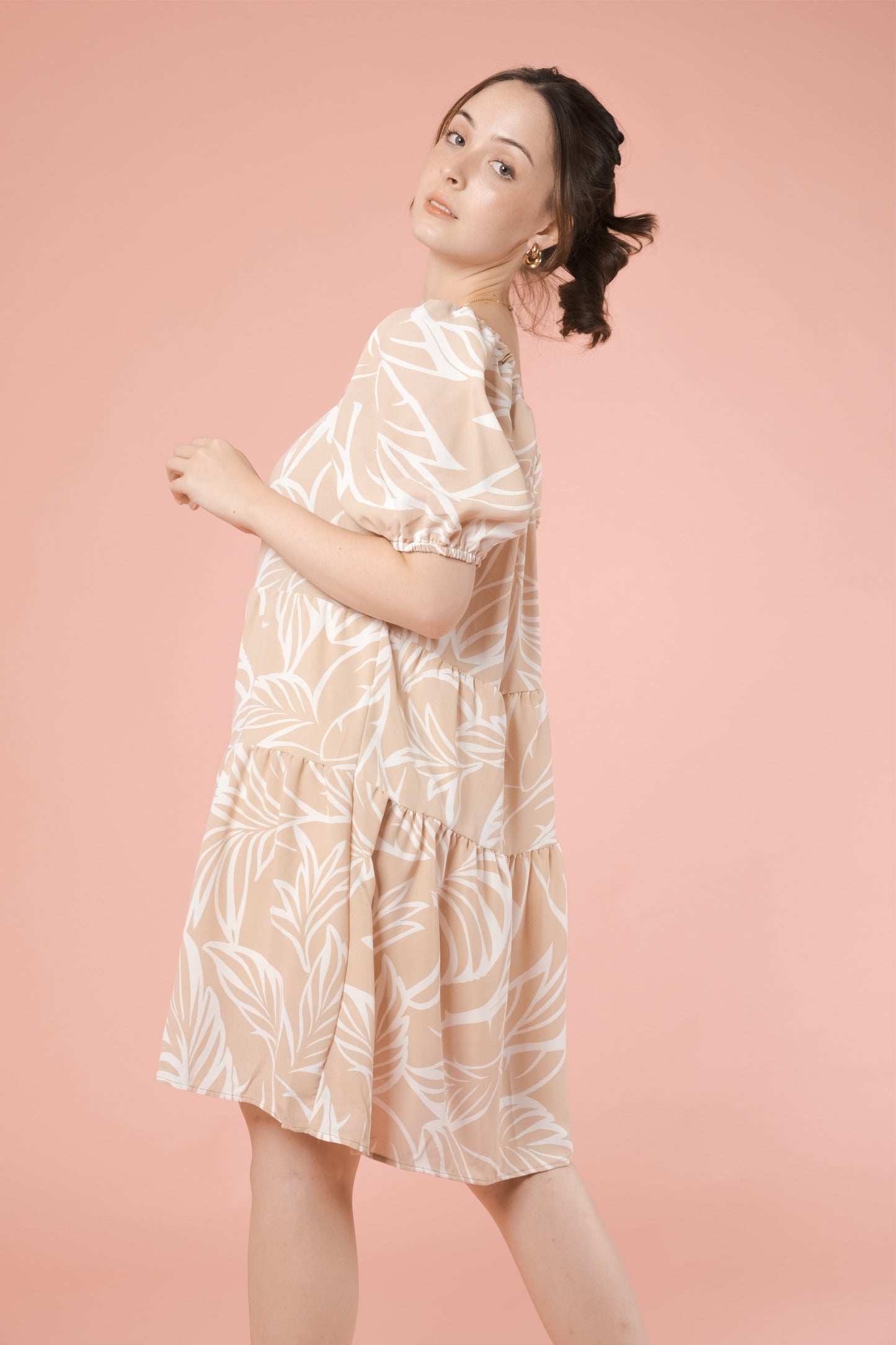 ELLISON DRESS IN BEIGE