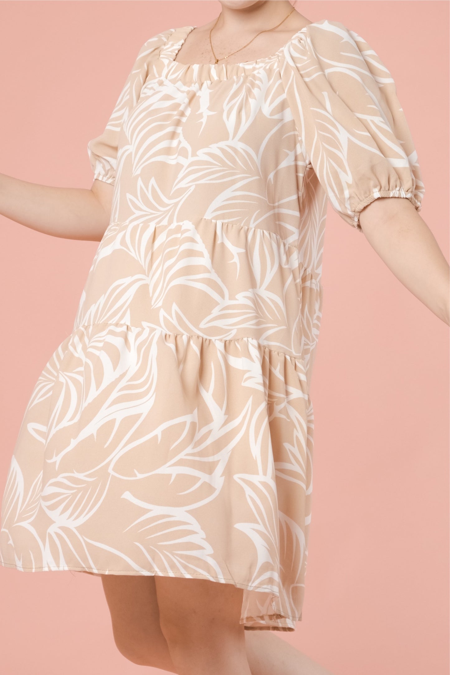ELLISON DRESS IN BEIGE
