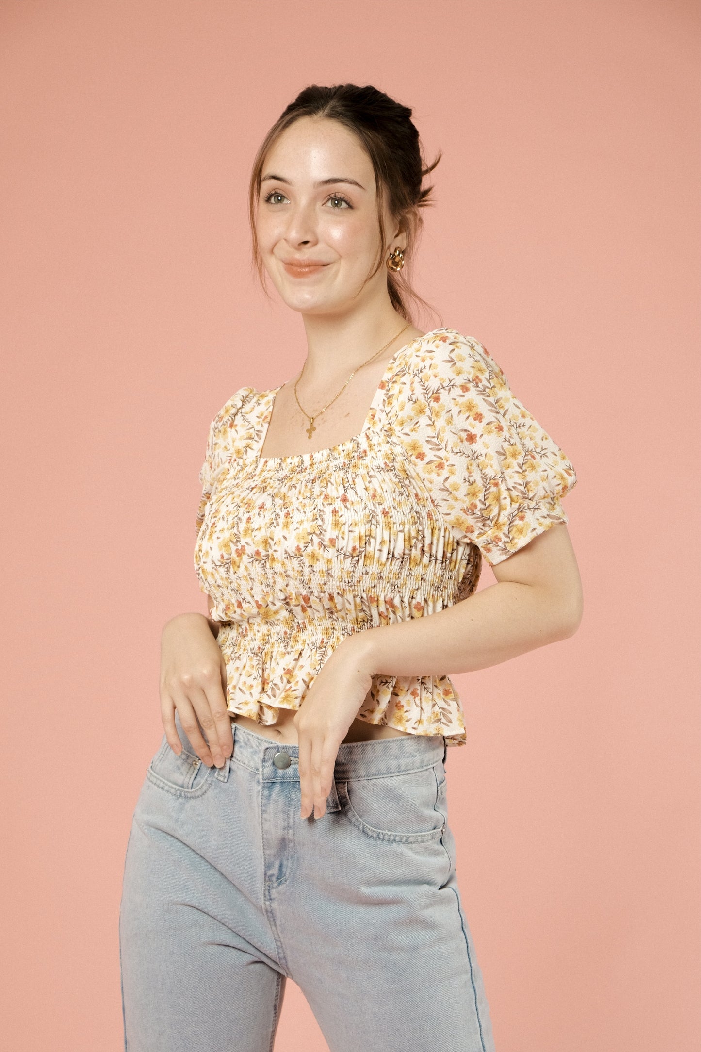 FREYA TOP IN YELLOW